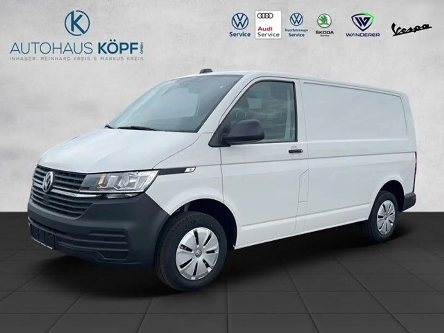 Volkswagen T6 Transporter T6.1 Kasten 2.0TDI KR Business 150PS*Sitzh*Conne Blanco - 1