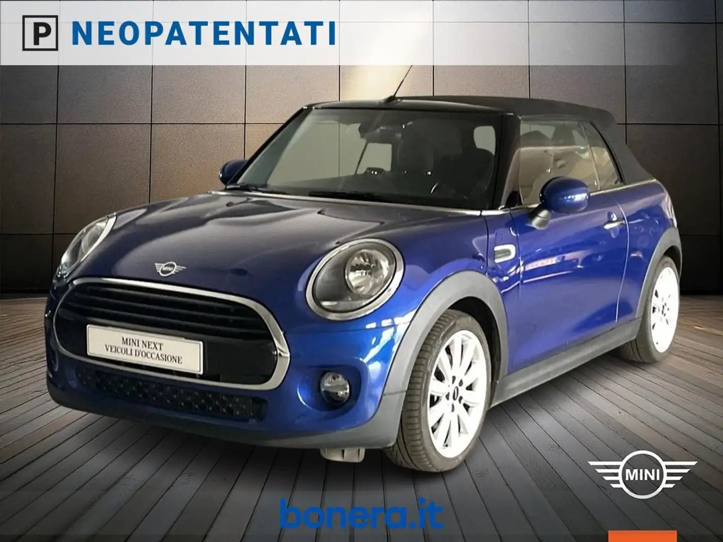 MINI Cooper D Cabrio 1.5 Cooper D Auto Blau - 1