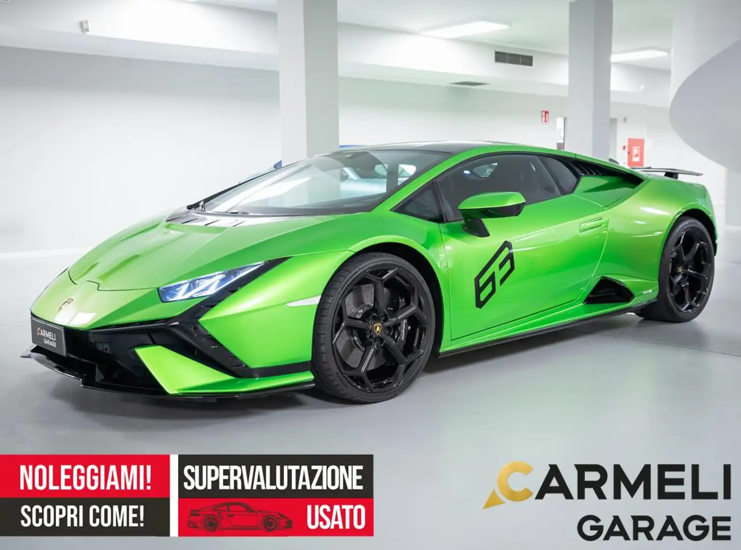 Lamborghini Huracán 5.2 V10 Tecnica Coupé Lp 640cv Verde - 1