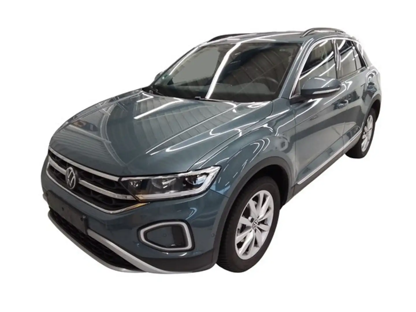 Volkswagen T-Roc Style 1.5 TSI DSG/AHK/Standhz/RFK/03.30Gar Blau - 2