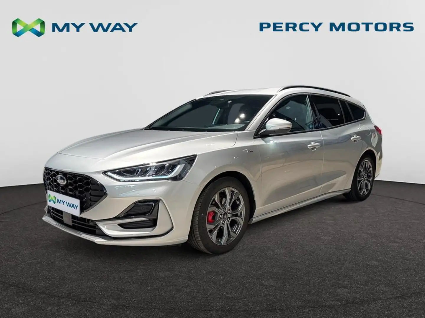 Ford Focus Focus Clipper 1.0 EcoBoost MHEV ST-Line X Zilver - 1