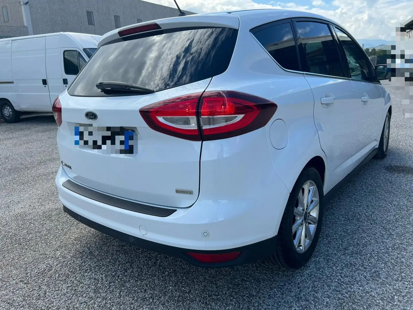 Ford C-Max C-Max 1.0 EcoBoost 125CV Start&Stop Titanium Weiß - 2