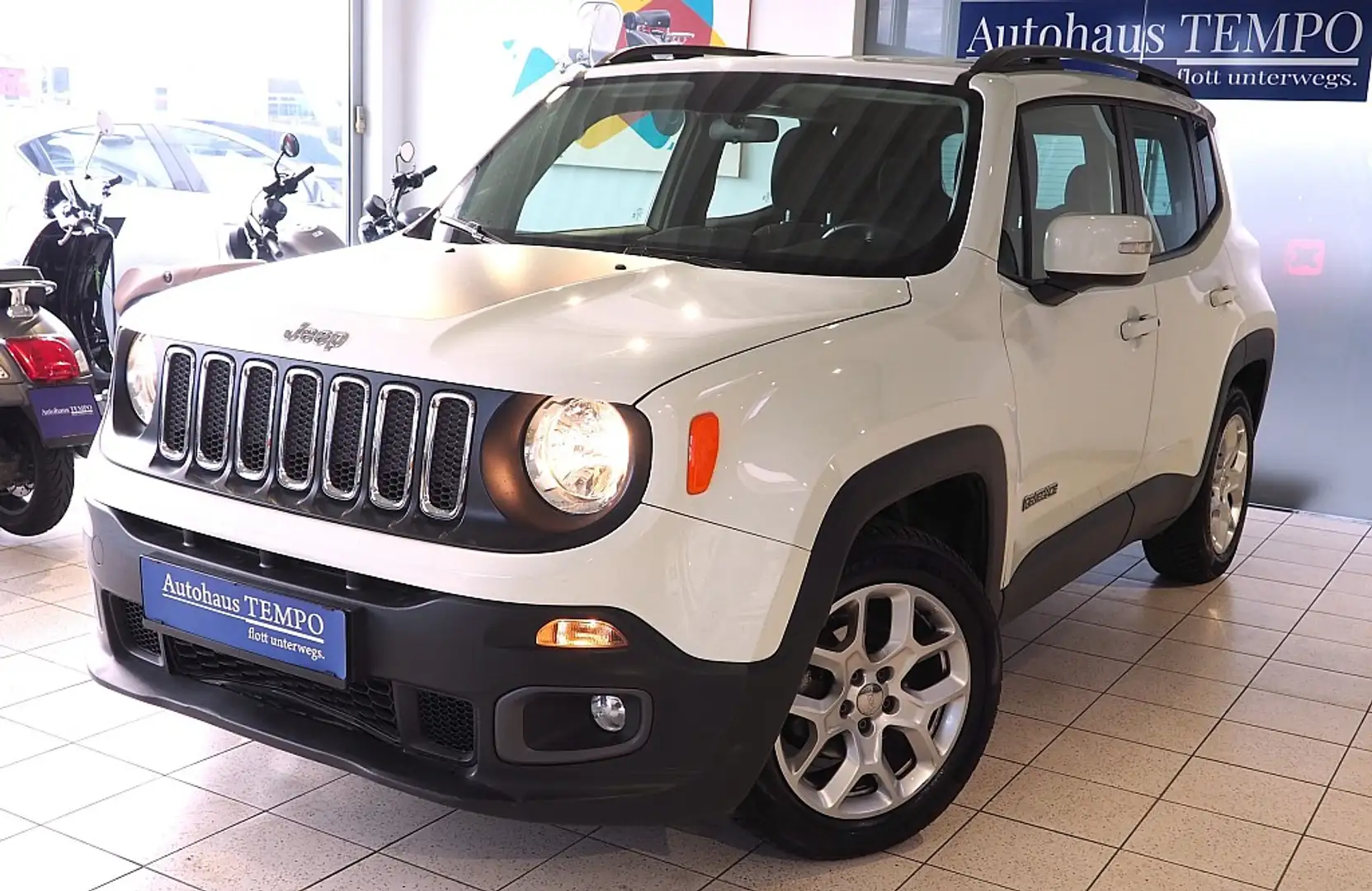 Jeep Renegade 1,4 Multiair2 140 Longitude Blanc - 1