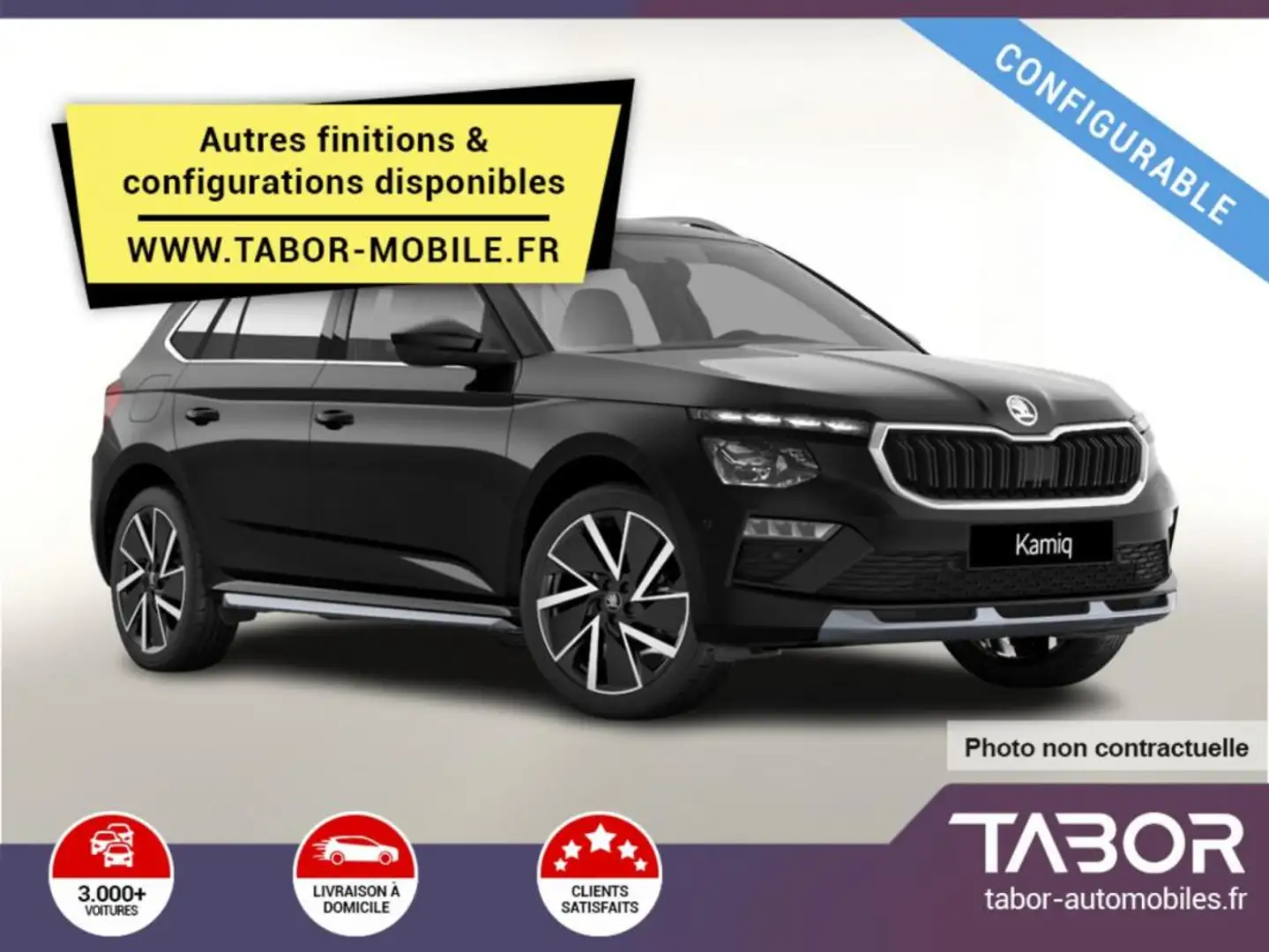 Skoda Kamiq 1.0 TSI 116 Selec LED Sièges chauf. Bleu - 1