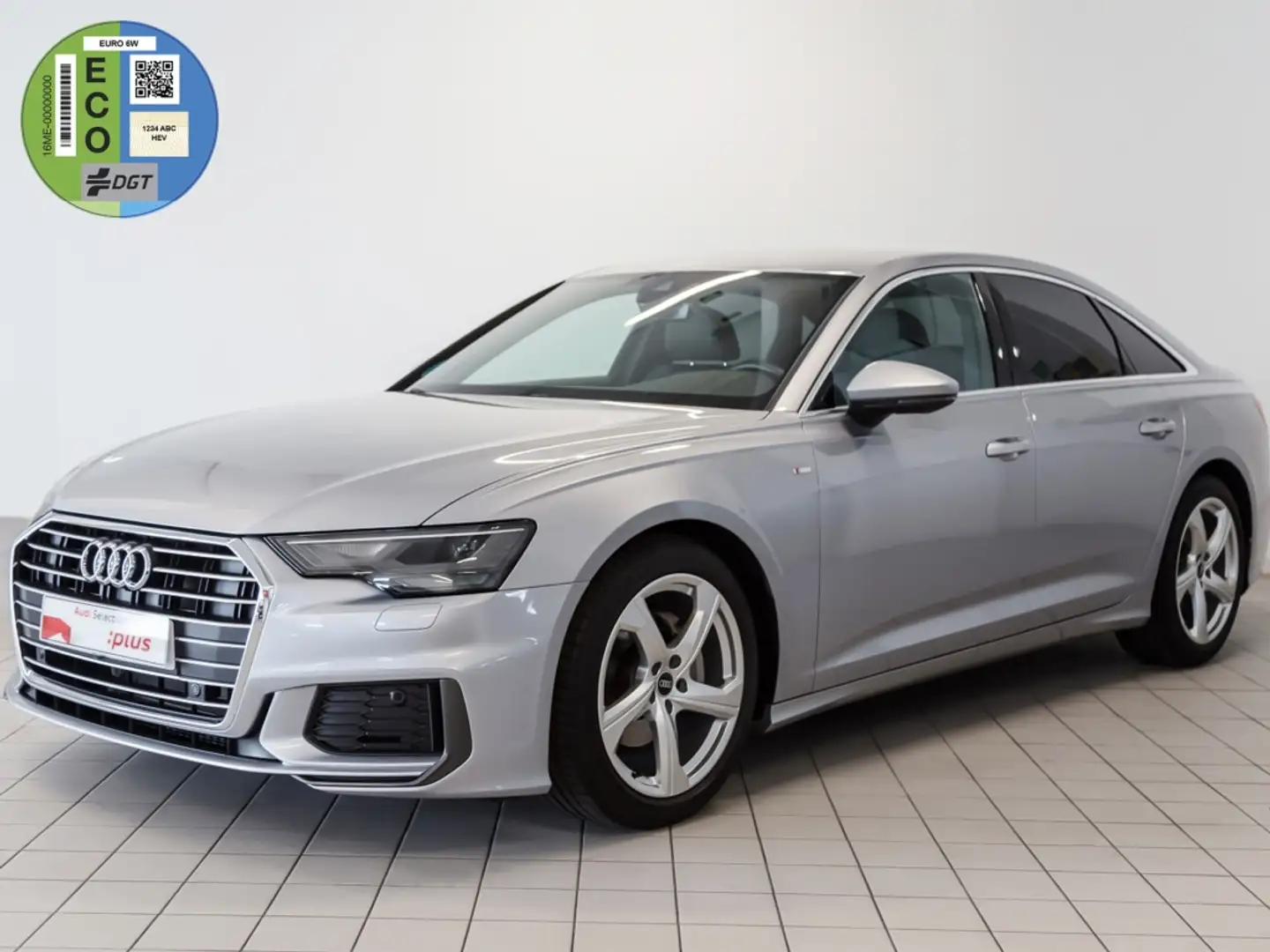 Audi A6 40 TDI S tronic Sport Argent - 1