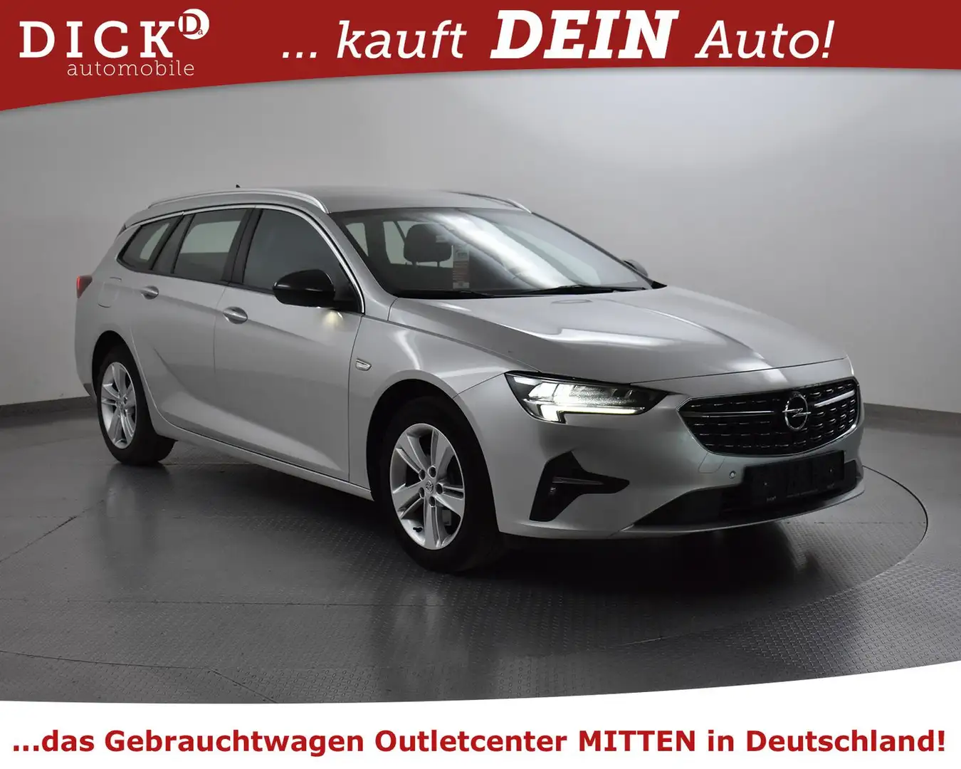 Opel Insignia ST 1.5d Aut. Busin NAVI+KAM+LED+SHZ+TEM Plateado - 1