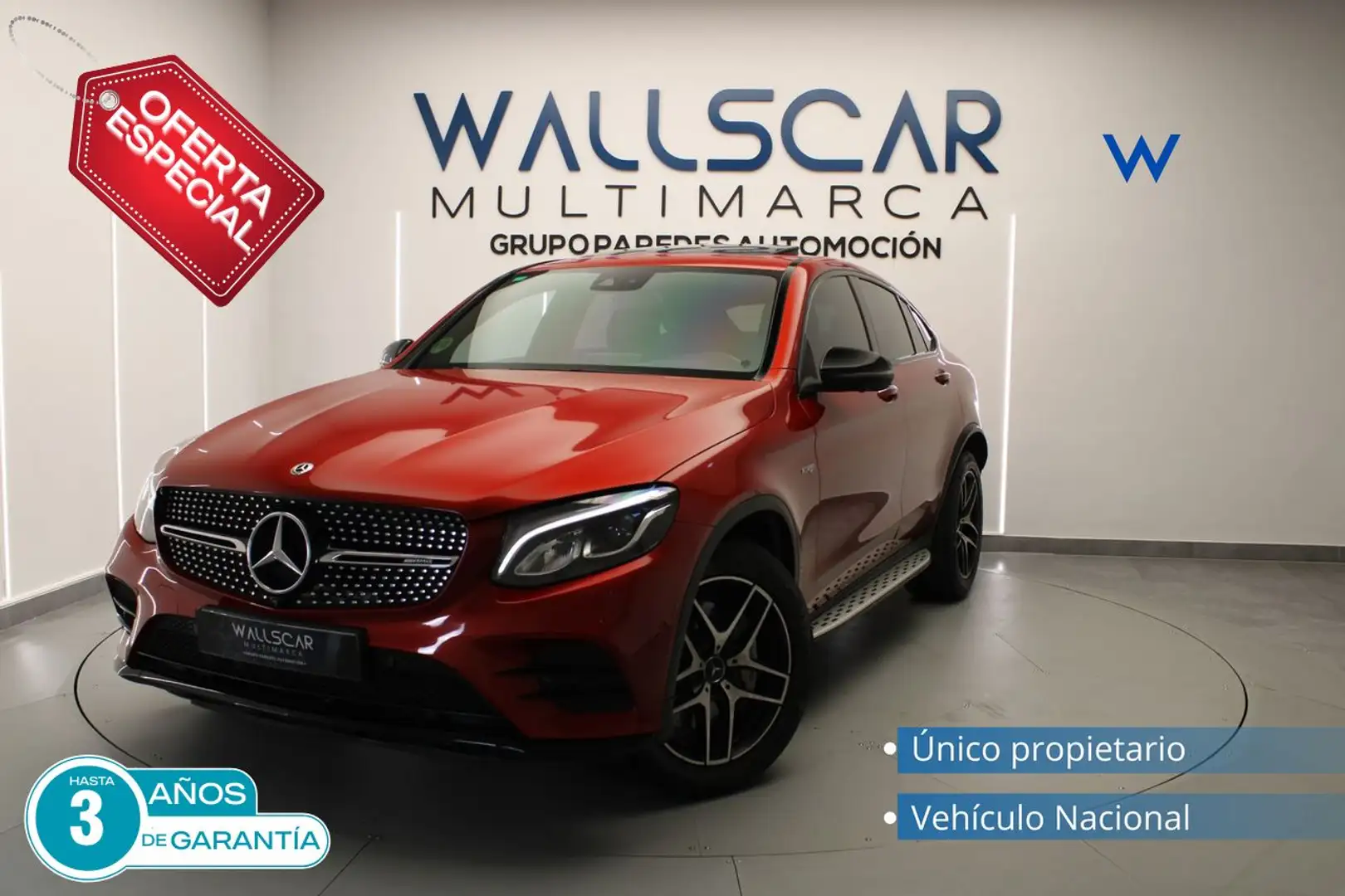 Mercedes-Benz GLC 43 AMG 4Matic Aut. Rouge - 1