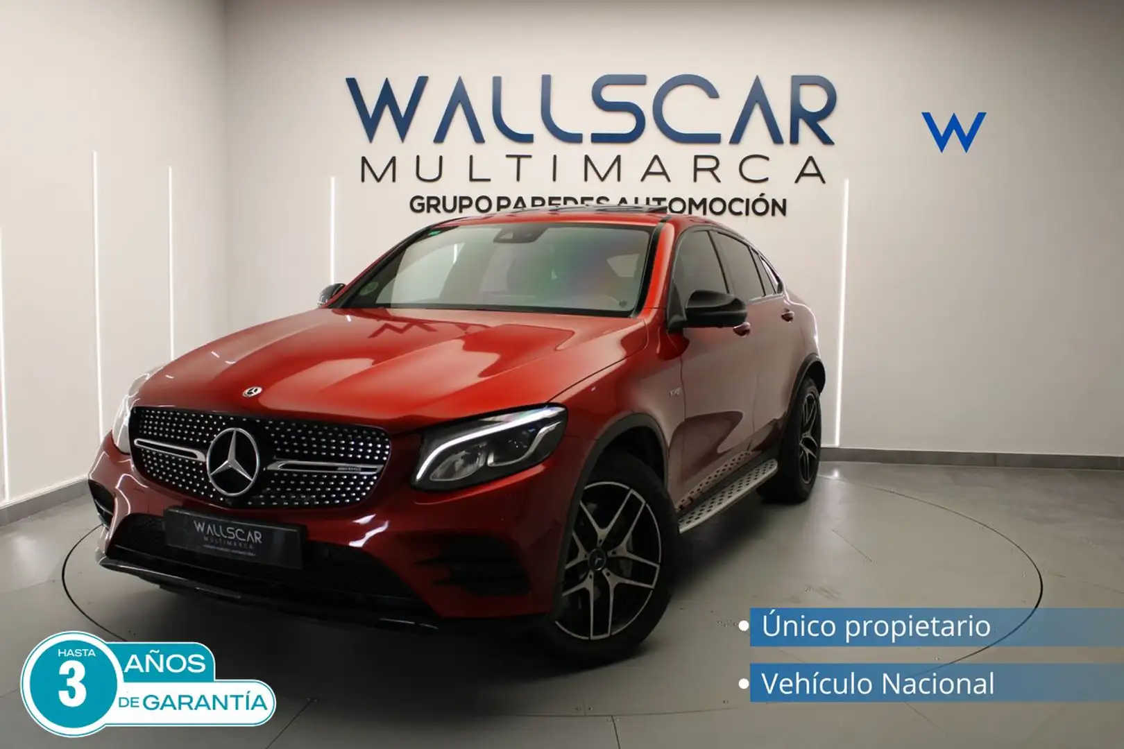 Mercedes-Benz GLC 43 AMG 4Matic Aut. Rojo - 1
