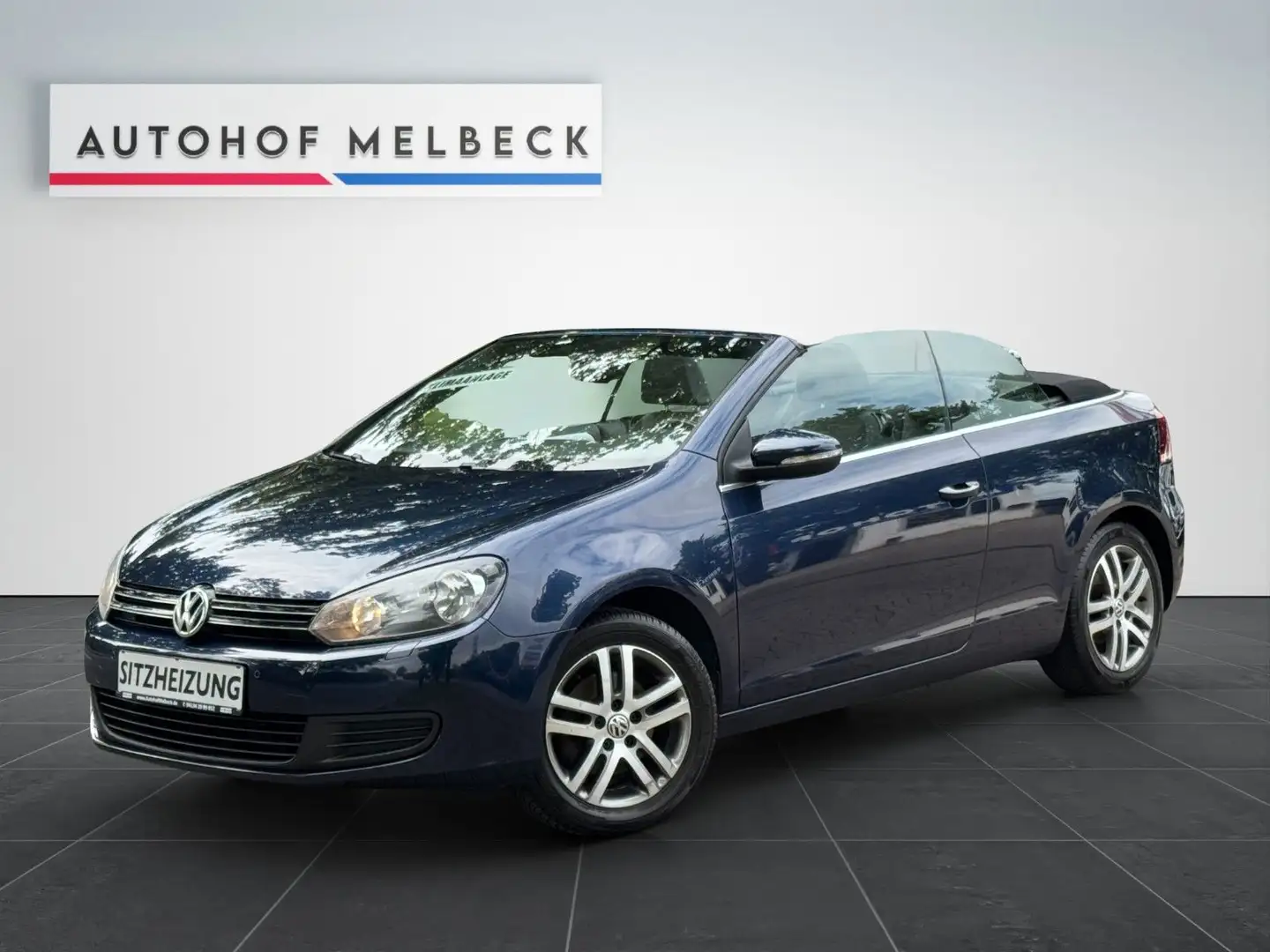 Volkswagen Golf VI Cabriolet BMT *KLIMA*PDC*S-HEFT* Blau - 1