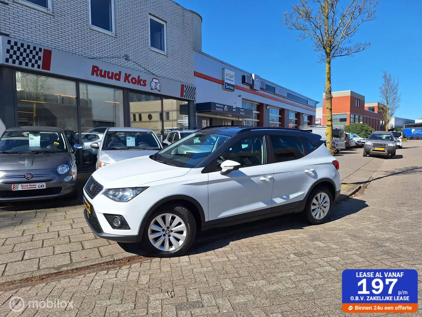 SEAT Arona 1.0 TSI STYLE / Keyless / NAP / Navigatie / Camera Wit - 1