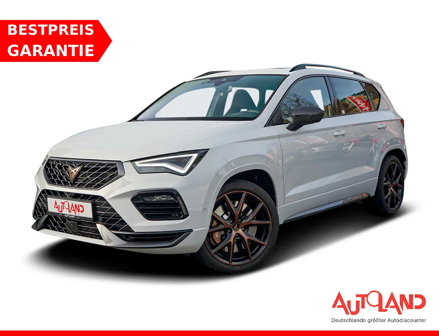 CUPRA Ateca 2.0 TSI DSG 4Drive LED Navi ACC Totwinkel Weiß - 1