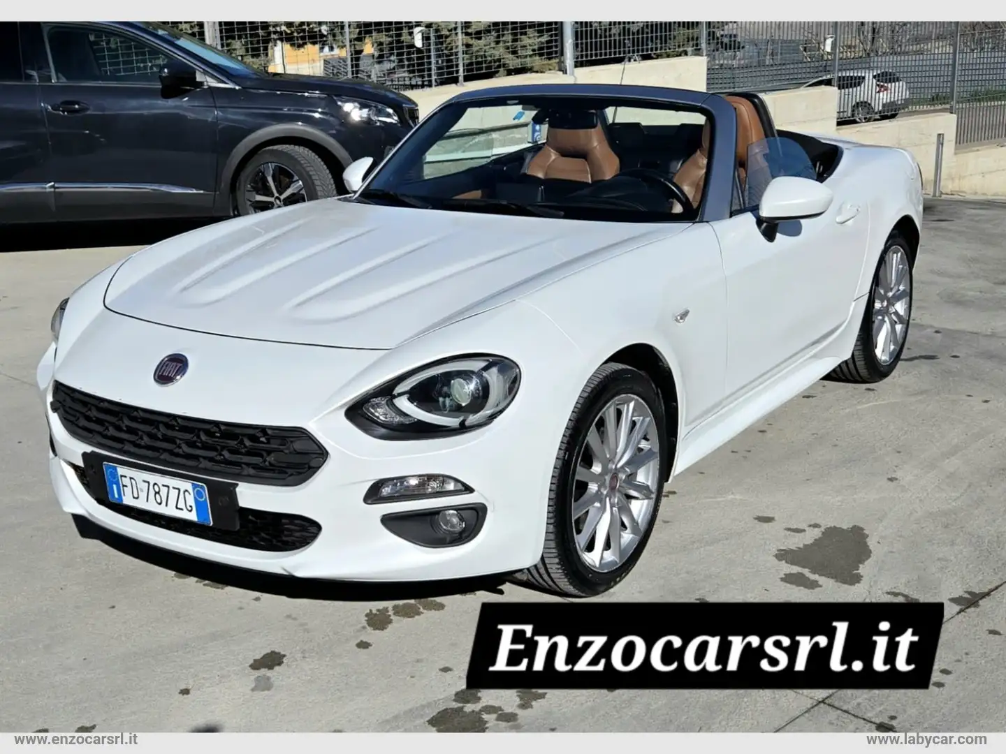 Fiat 124 Spider 1.4 MultiAir Lusso TAGLIANDI FIAT Blanc - 1