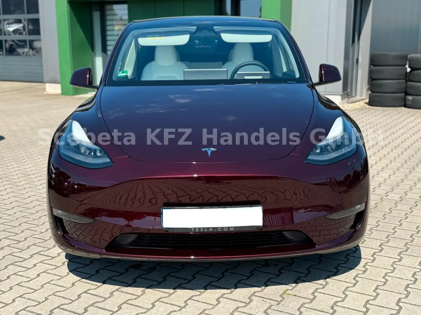 Tesla Model Y Performance  AWD /Midnight Cherry Red Rot - 2