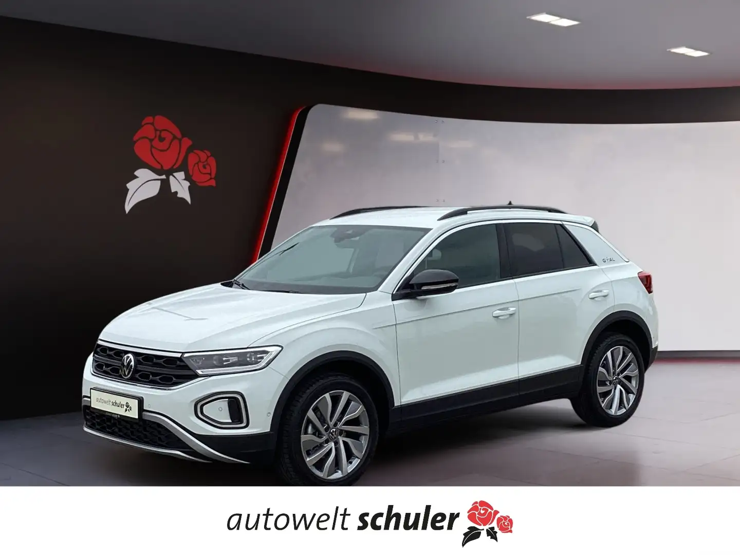 Volkswagen T-Roc 1,5 TSI DSG Goal AHK Kamera Weiß - 1