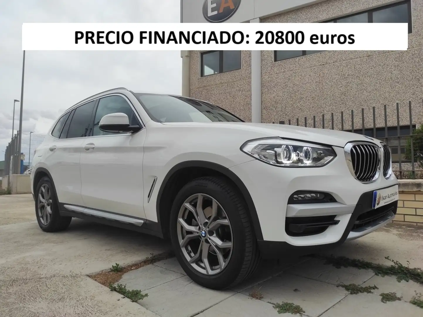 BMW X3 xDrive 20dA Blanco - 1