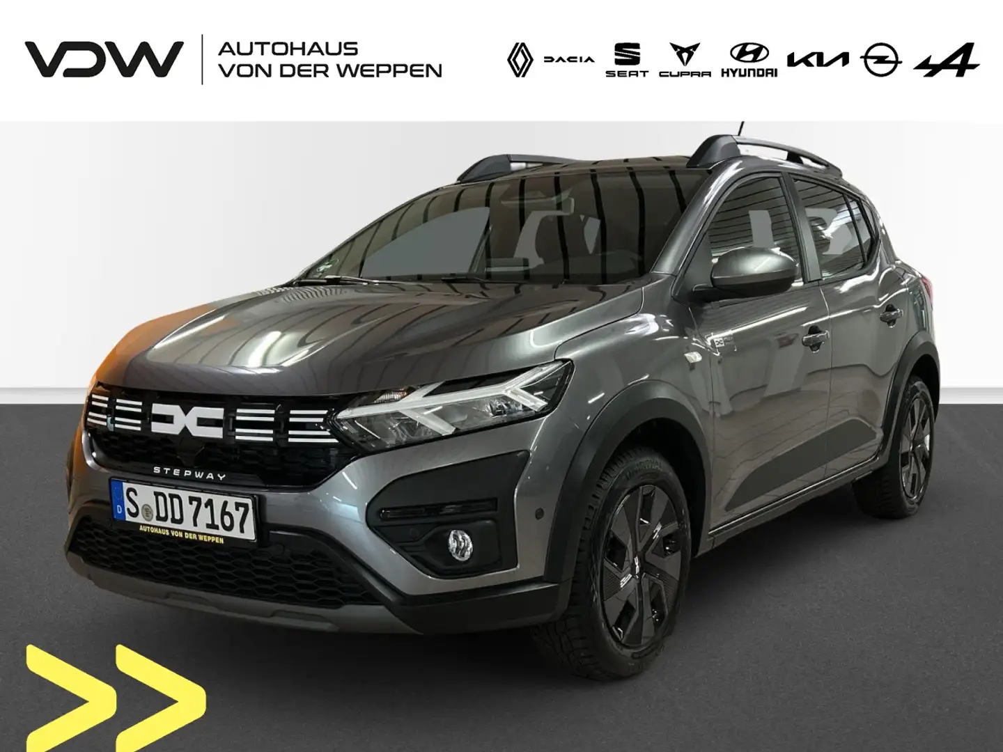 Dacia Sandero III Stepway Expression Klima Rückfahrkamera Grijs - 1