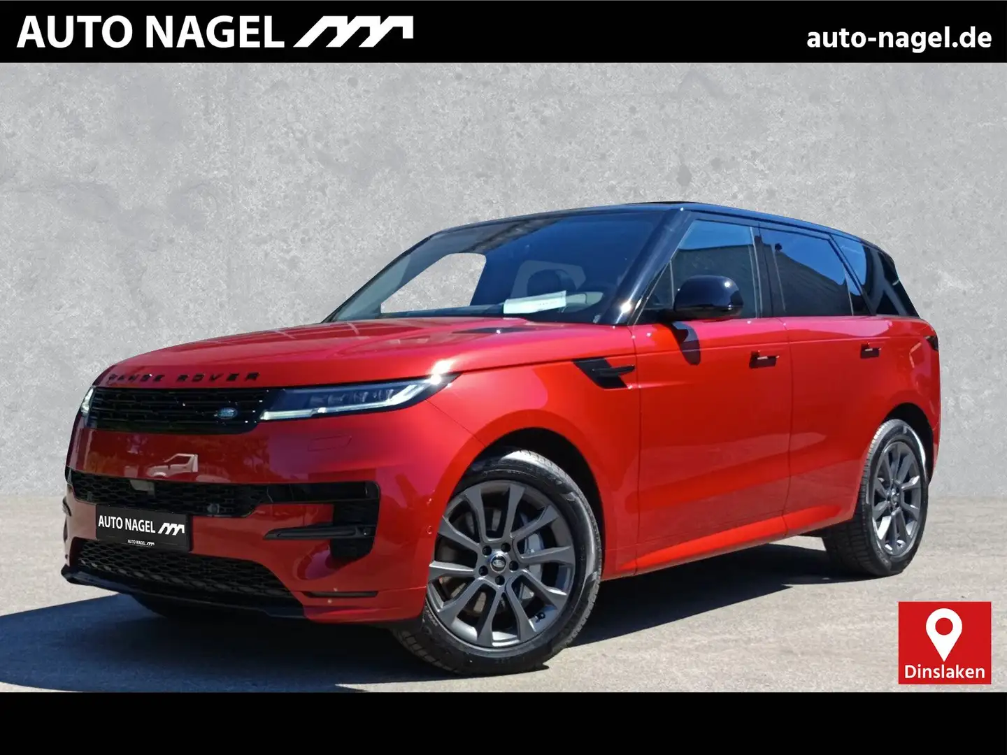 Land Rover Range Rover Sport Range Rover Sport D300 Dyn. SE AHK Pano Winter-P Rot - 1