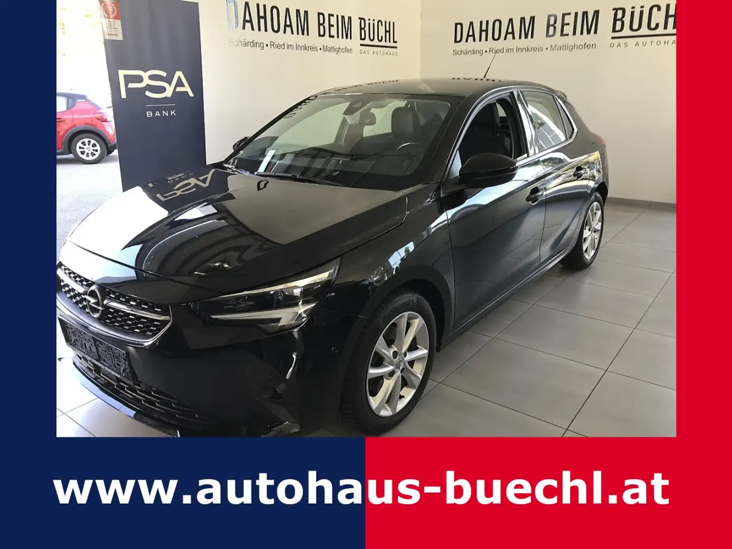 Opel Corsa 1,2 Elegance Aut. Noir - 1