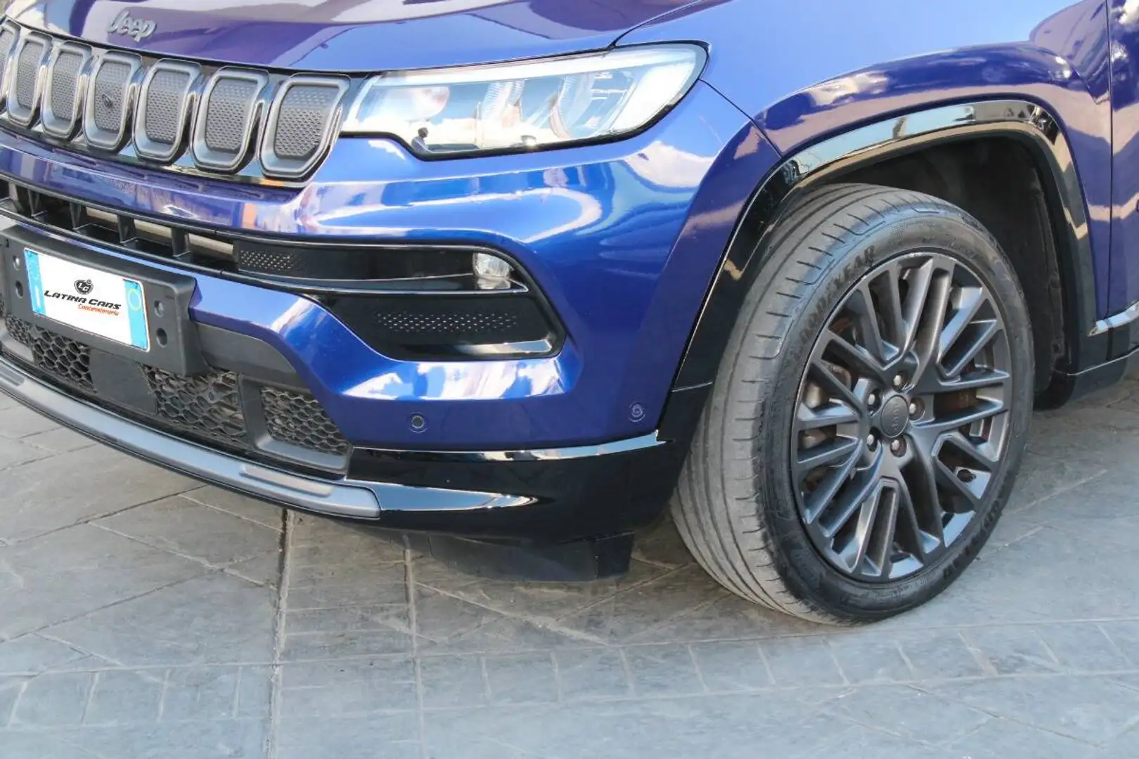 Jeep Compass 1.6 80 Anniversario 130cv Con TELECAMERA A 360° Bleu - 2