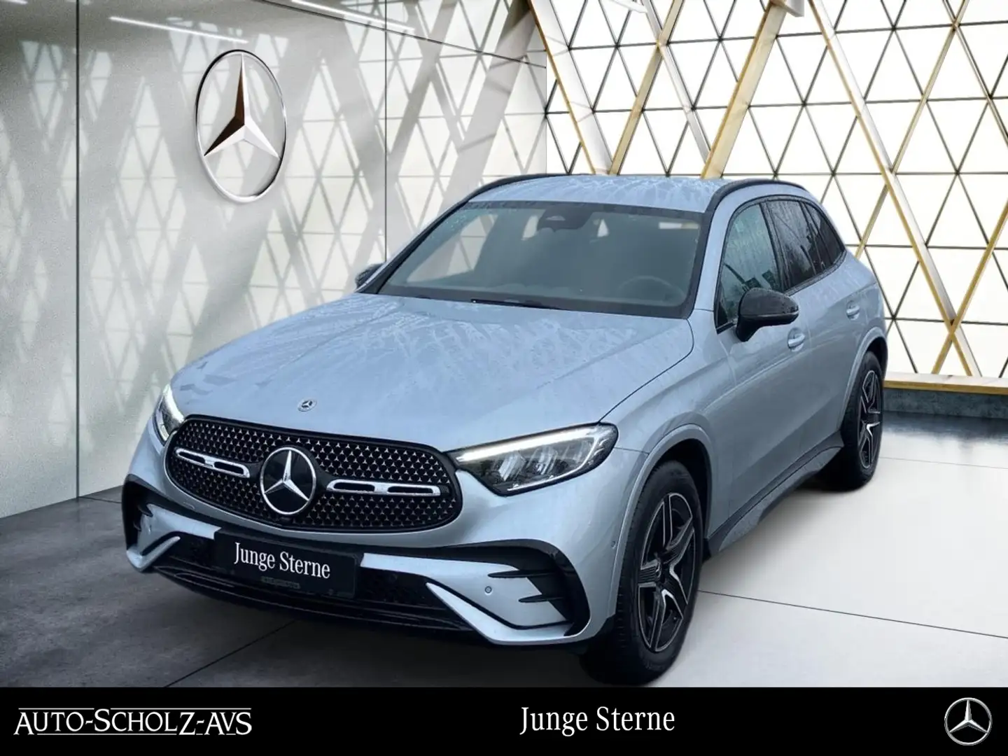 Mercedes-Benz GLC 300 d 4MATIC AMG Night*AHK*Easy-Pack*Memory* Silber - 1