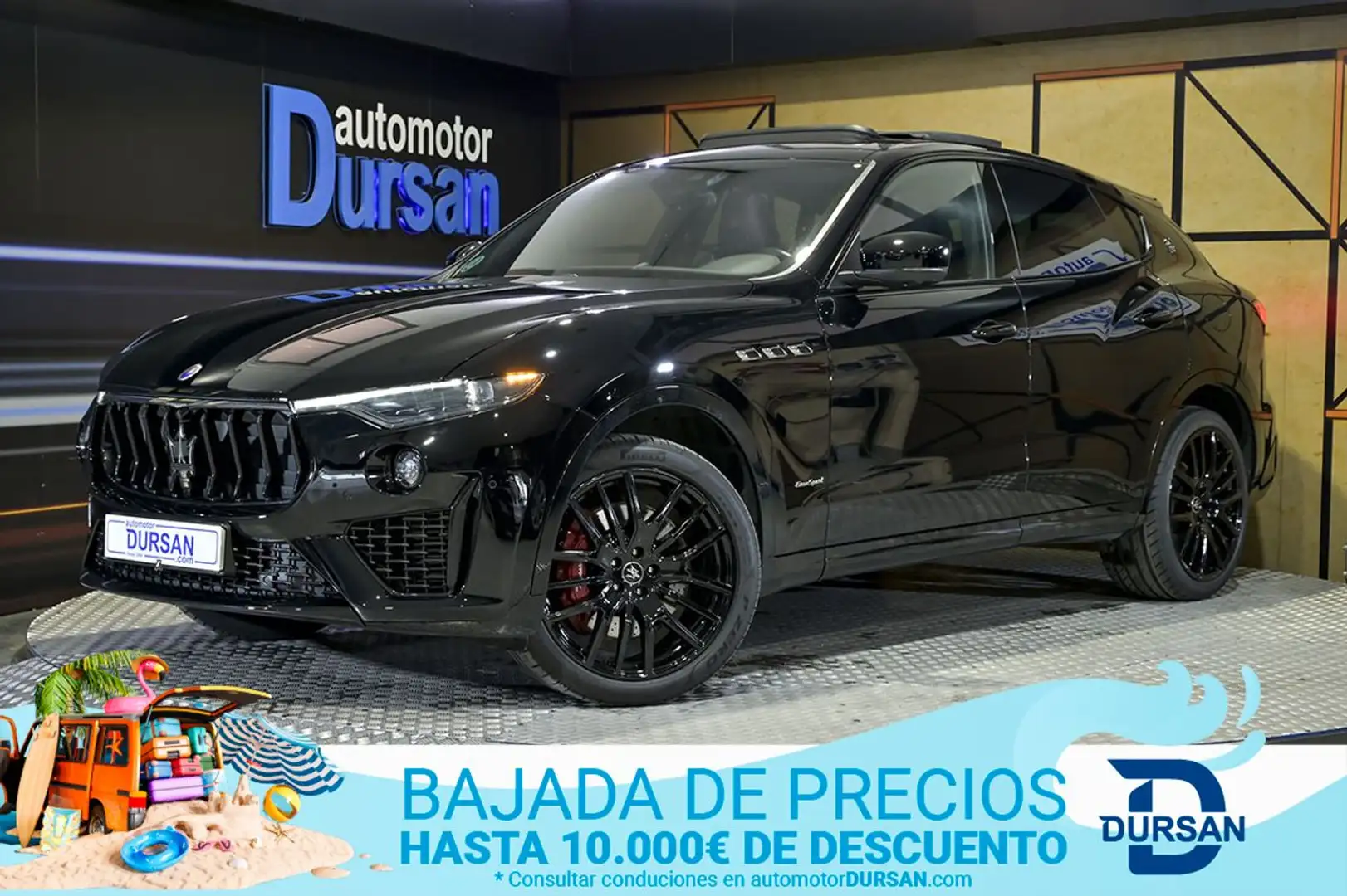 Maserati Levante 350 GranSport Aut. Negro - 1