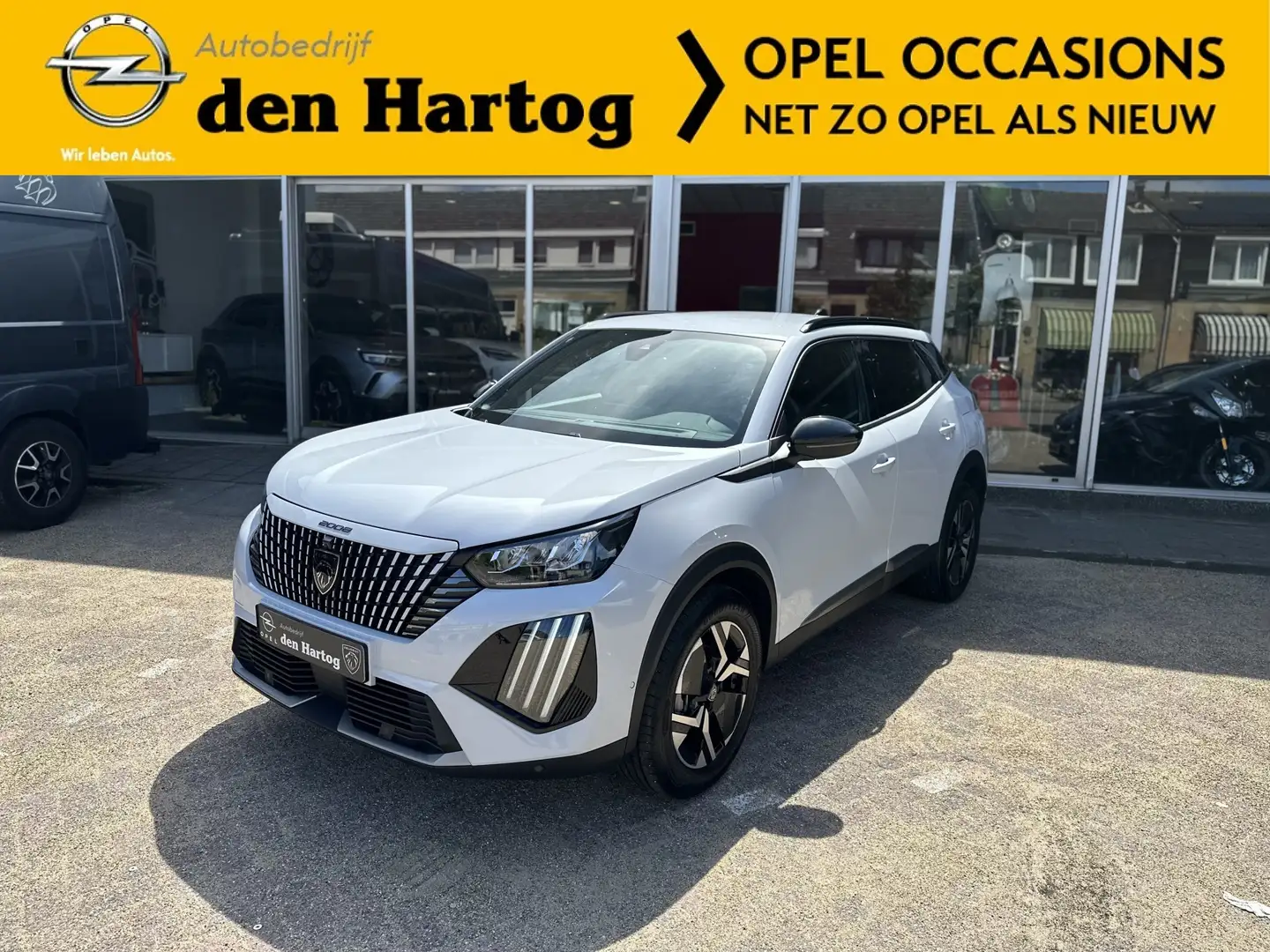 Peugeot 2008 1.2 PureTech 130 Allure Camera V+A/Stoelverwarming Weiß - 1
