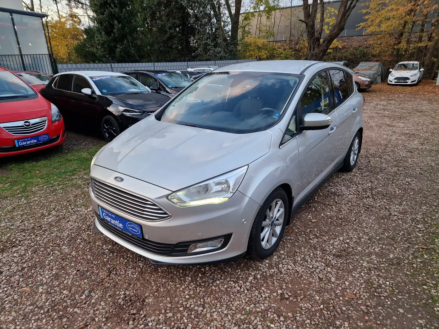 Ford C-Max 86Tkm LED Kamera Navi 2Hnd Scheckh Tempom Sitzhzg Silber - 1