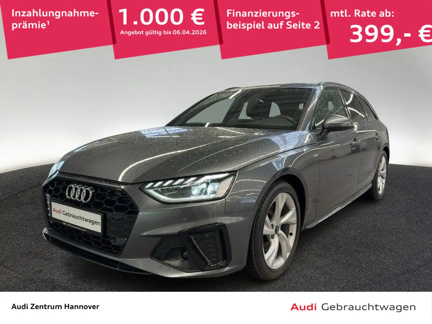 Audi A4 35 TFSI S line virtual Grau - 1