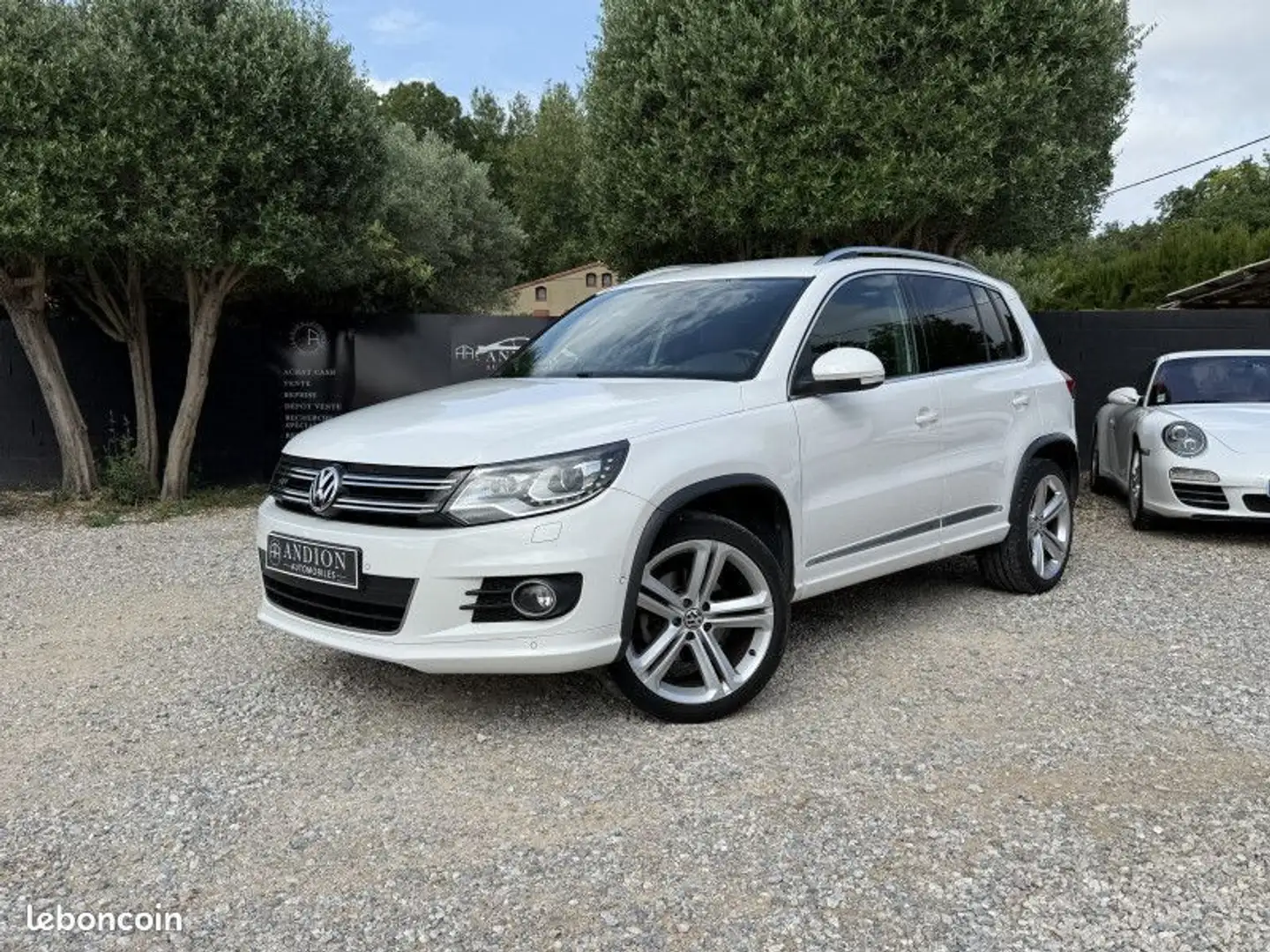 Volkswagen Tiguan 1.4 TSI 160CH R-LINE 4 MOTIONS Weiß - 1
