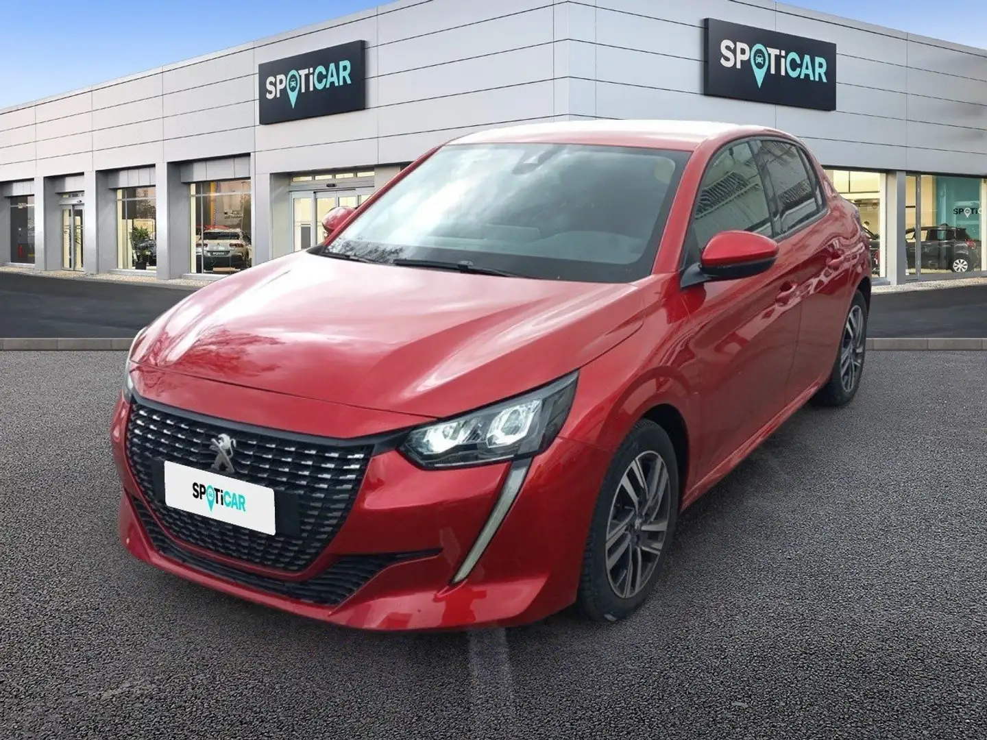 Peugeot 208 Allure Pack PureTech 100 S/S Rosso - 1