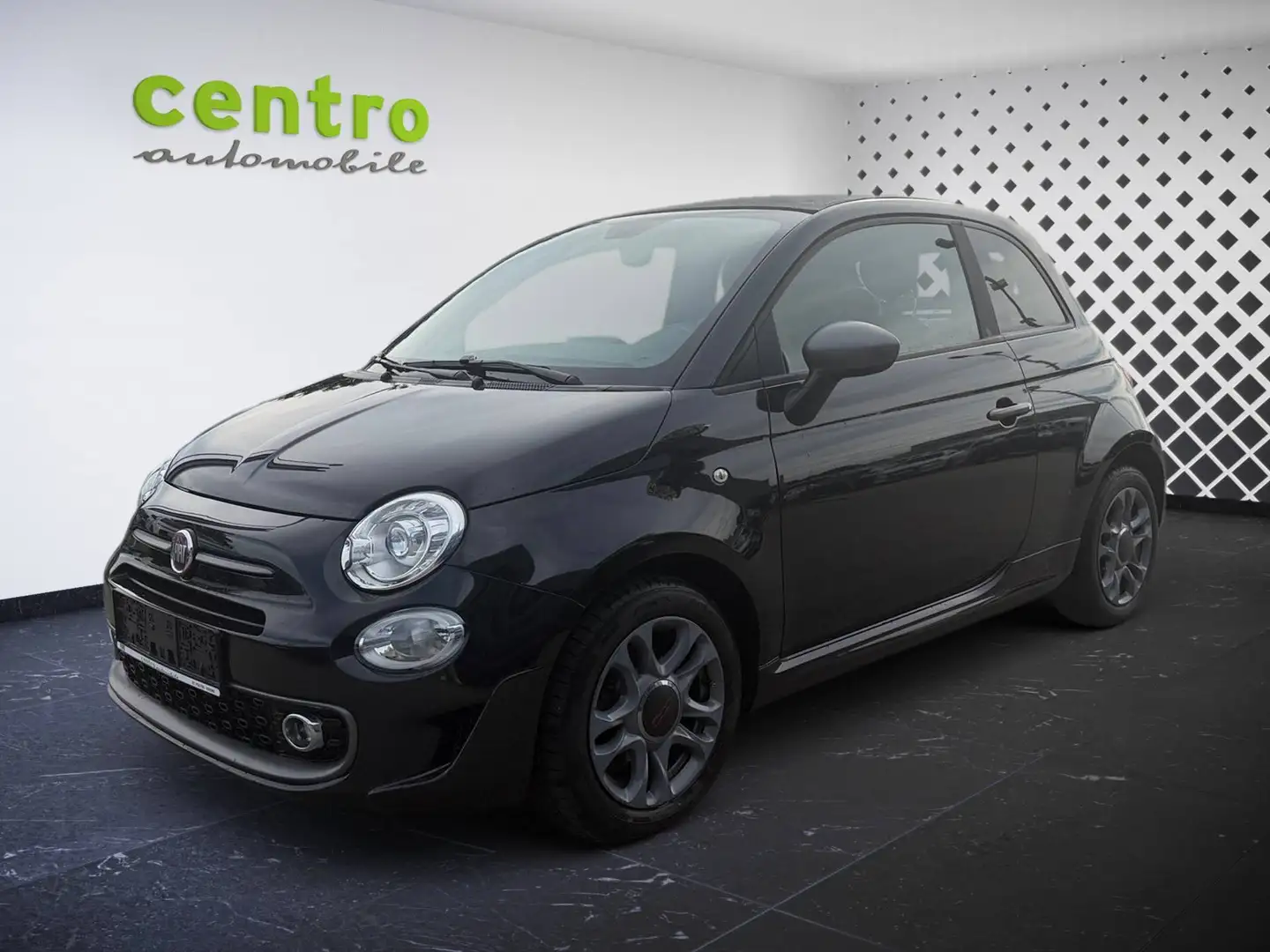 Fiat 500C 500C 0,9 TwinAir Sport 85 Beats, CABRIO, 8fach, Navi uvm. Schwarz - 2