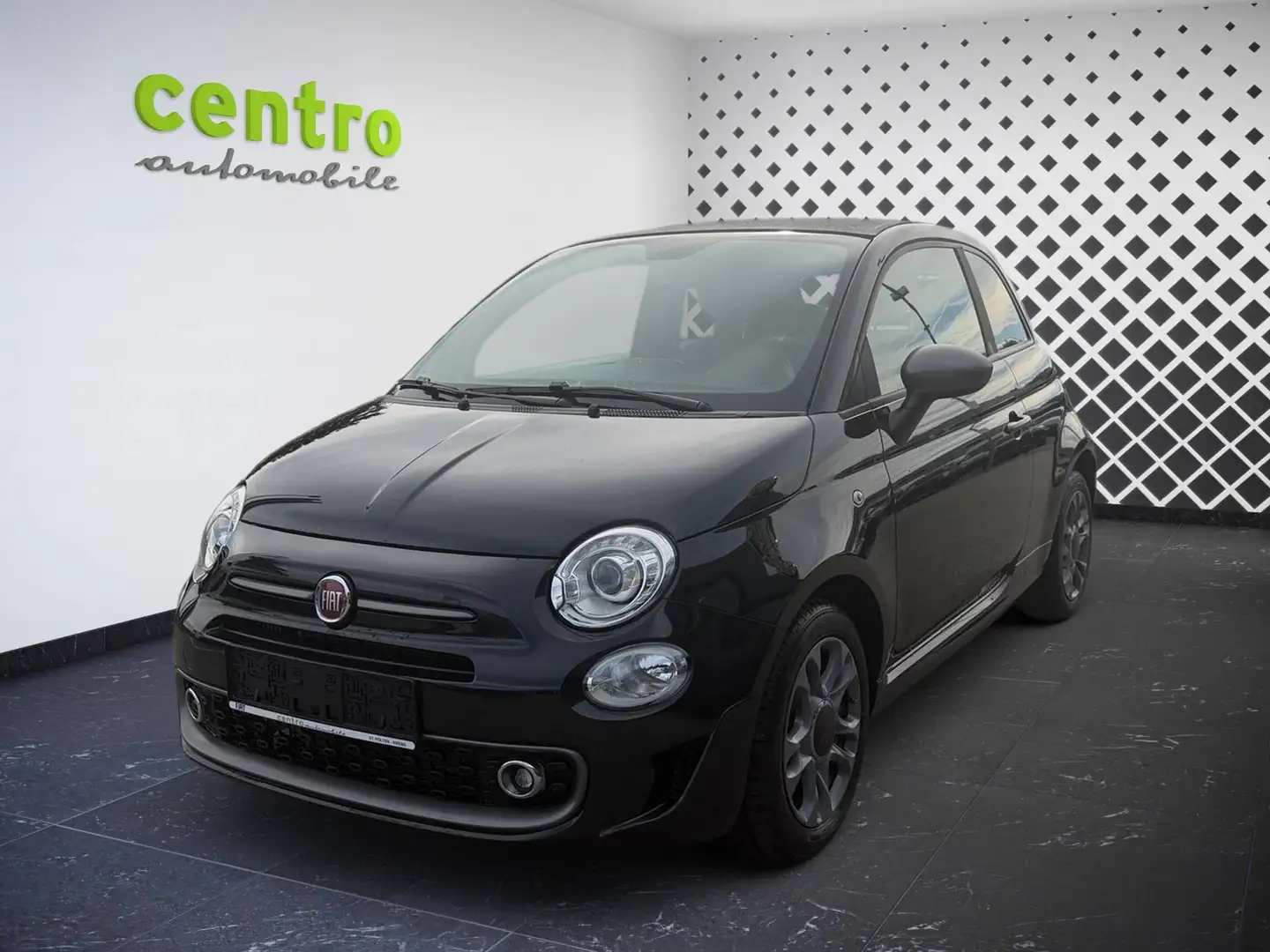 Fiat 500C 500C 0,9 TwinAir Sport 85 Beats, CABRIO, 8fach, Navi uvm. Schwarz - 1