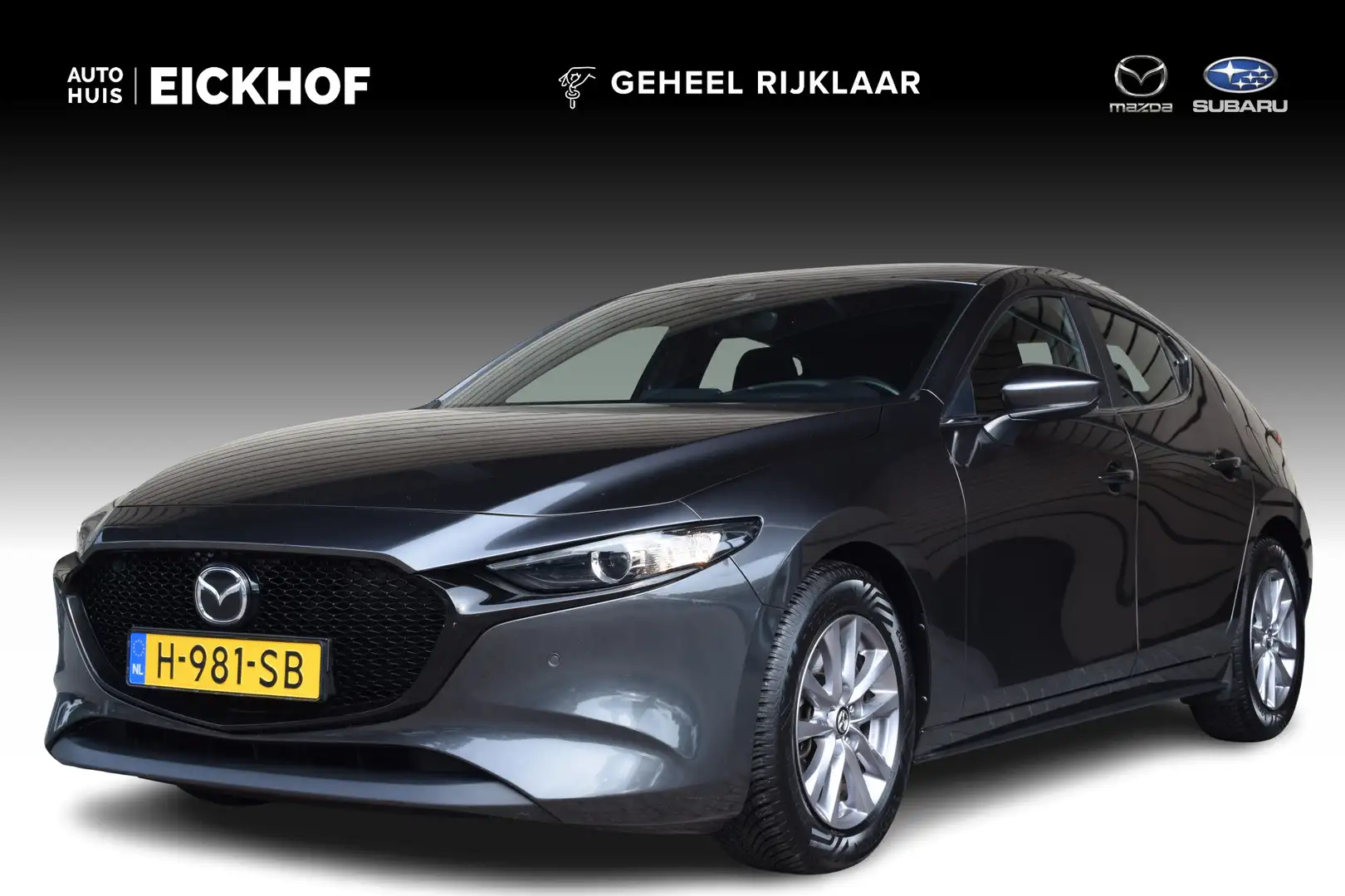 Mazda 3 2.0 e-SkyActiv-X M Hybrid 180 Comfort met Bose - D Gris - 1