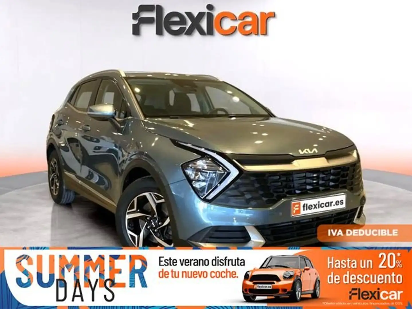 Kia Sportage 1.6+T-GDi+110kW+%28150CV%29+Concept+4x2 Verde - 1
