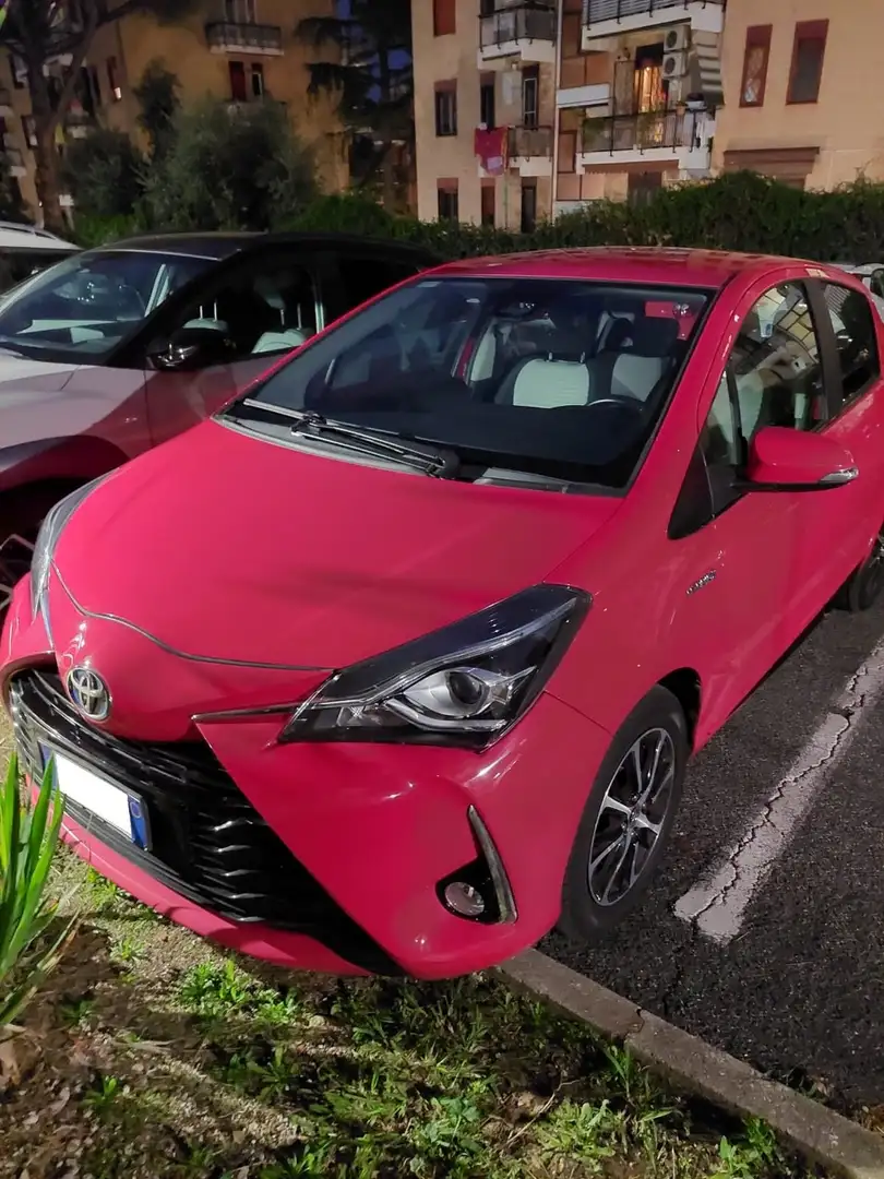 Toyota Yaris Yaris 5p 1.5h Active Rosso - 2