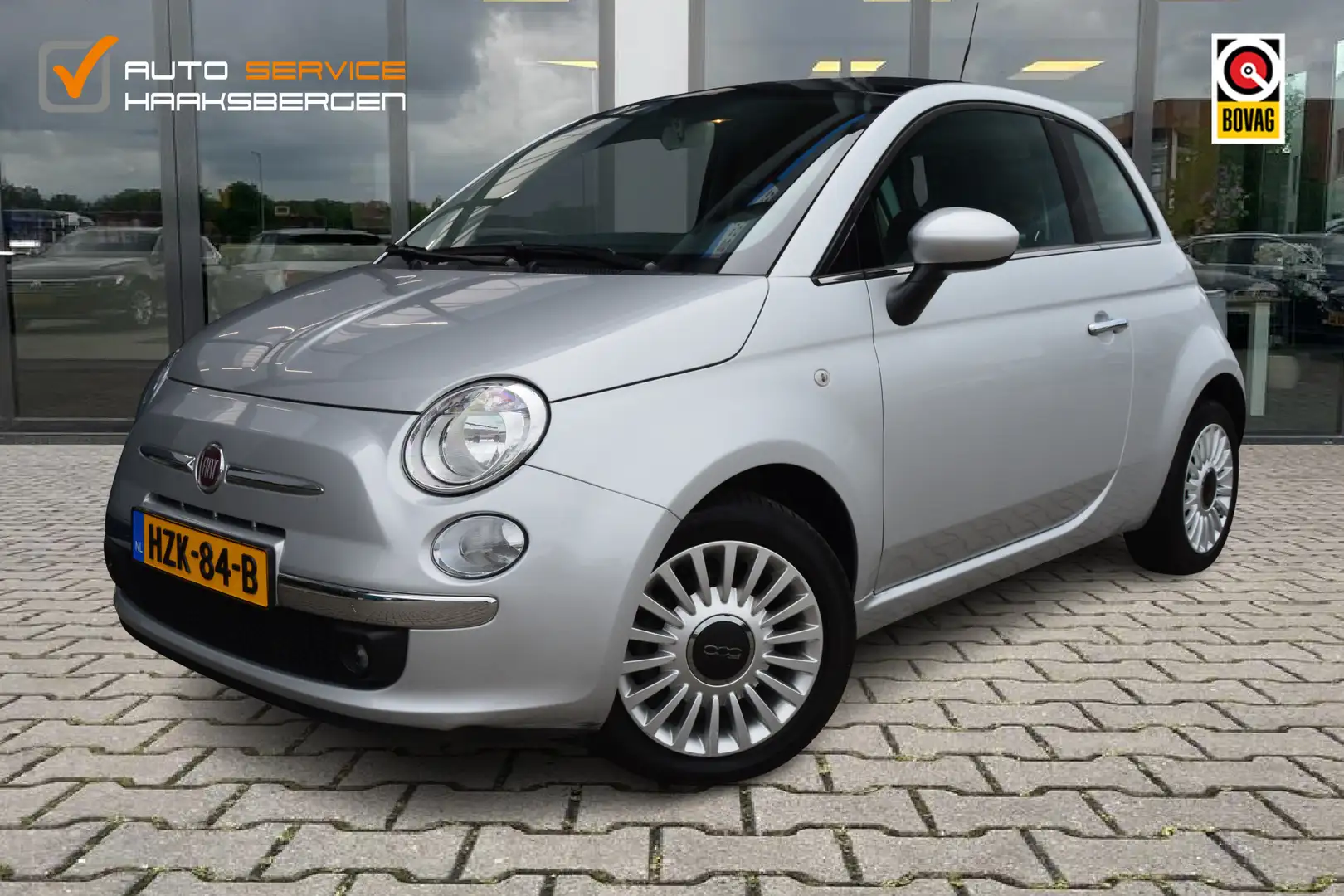 Fiat 500 0.9 TwinAir Lounge | Pano | Lichtmetaal | Grijs - 1