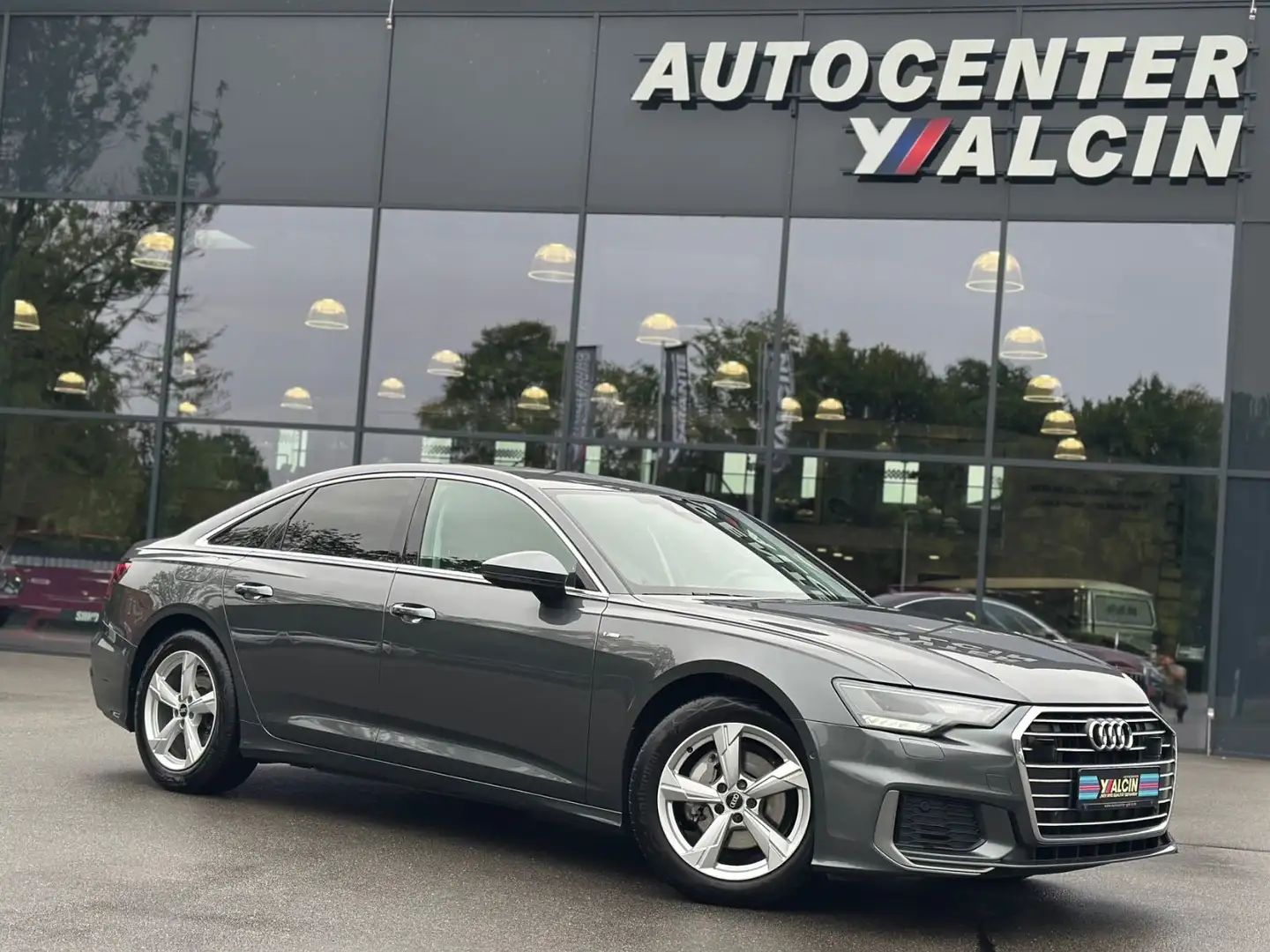 Audi A6 40 TDI S tronic S line 1.HA/ACC/NAV/S-HEFT/LM Grigio - 1