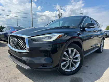 Black 2021 INFINITI QX50 SUV / Crossover All-Wheel Drive Automatic