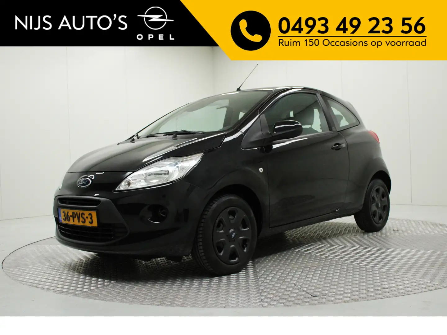Ford Ka/Ka+ 1.2 Comfort start/stop | Airco / Radio CD & mp3 / Noir - 1