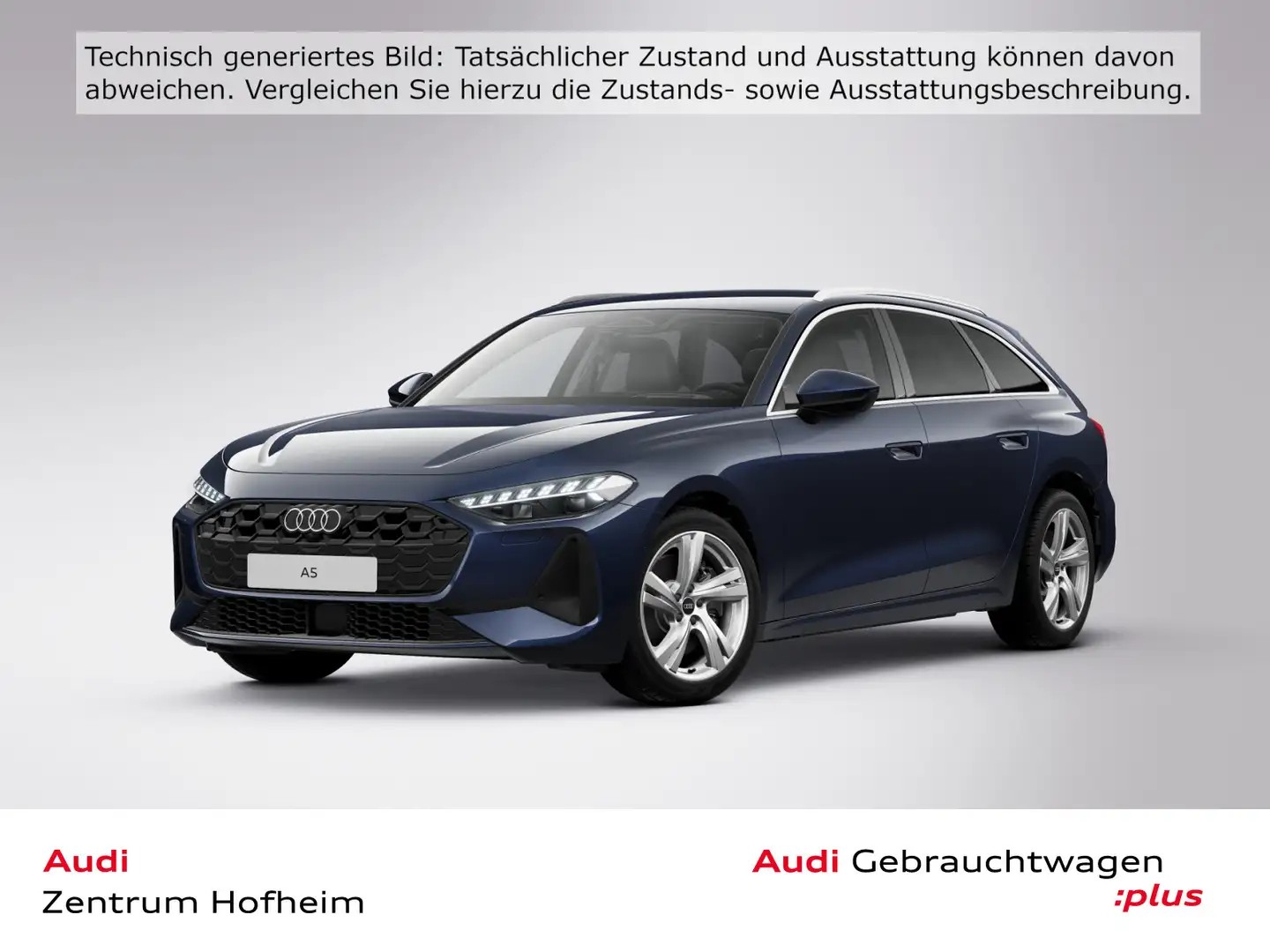 Audi A5 40 TDI S tro*B&O*HUD*LED*Virtual*Navi+* Blau - 1