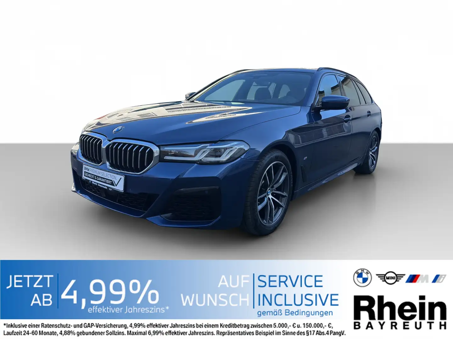 BMW 520 d xDrive Touring M Sport * TOP AUSSTATTUNG * * TOP Blu/Azzurro - 1
