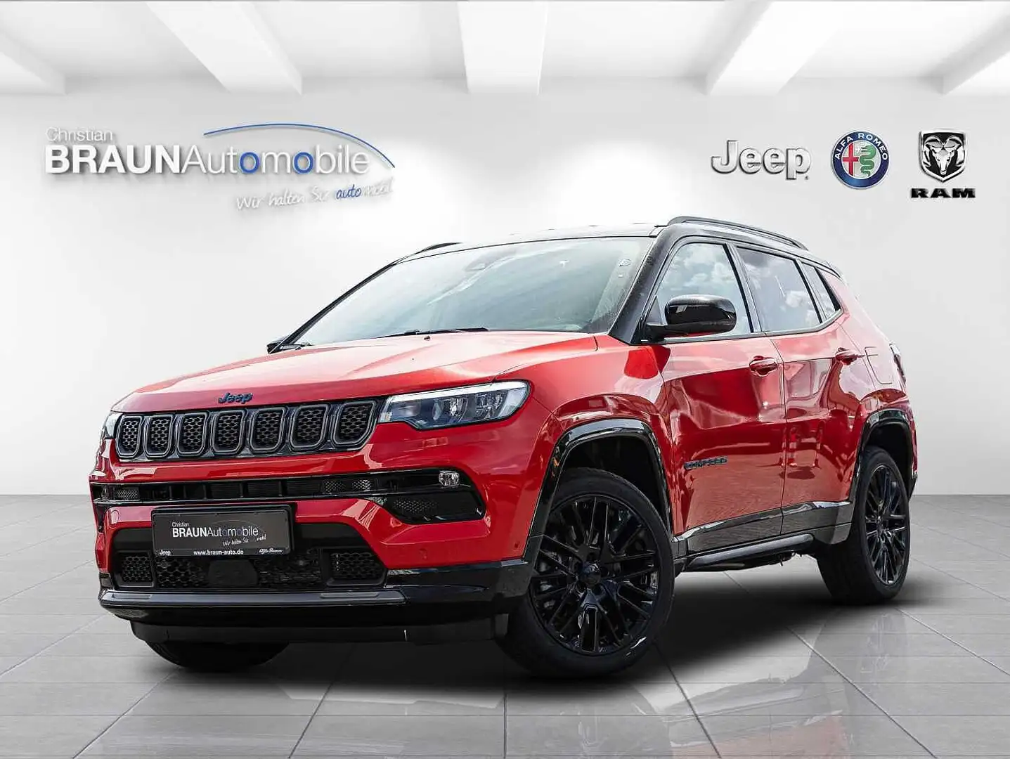 Jeep Compass 4xe PLUG-IN HYBRID 'S' Rot - 1