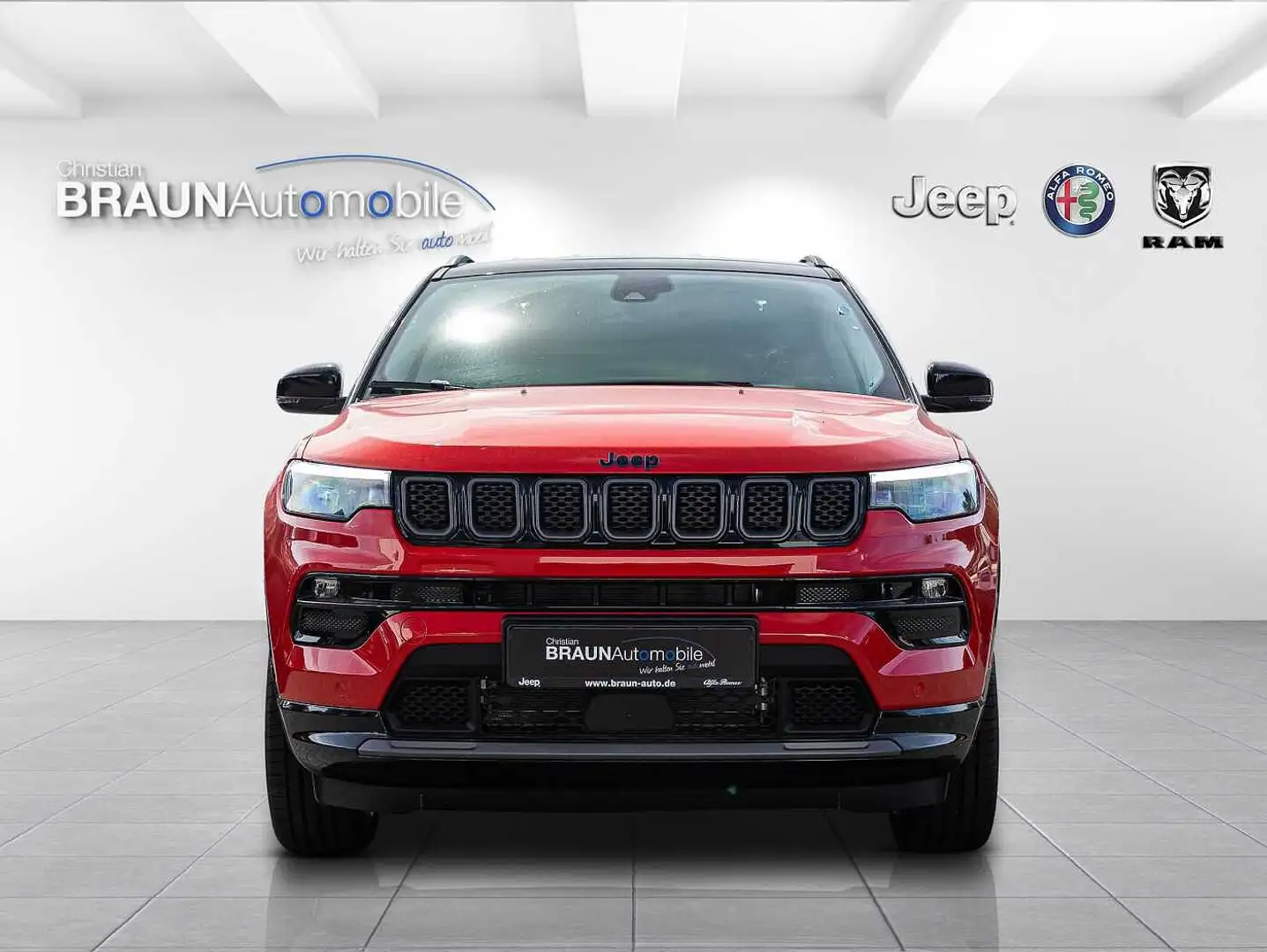 Jeep Compass 4xe PLUG-IN HYBRID 'S' Rouge - 2