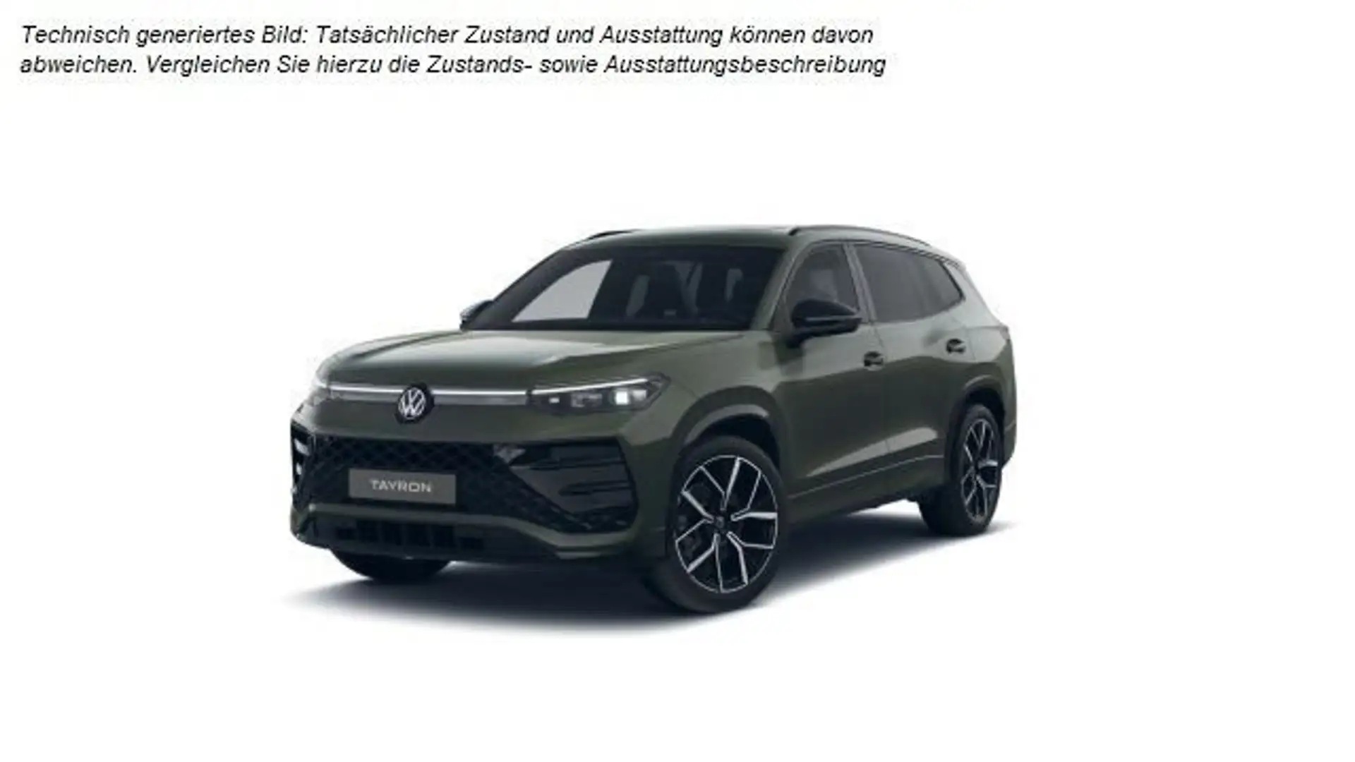 Volkswagen Tayron R-Line 2.0TDI DSG 4Motion +7 SITZE+AHK+ Zelená - 2