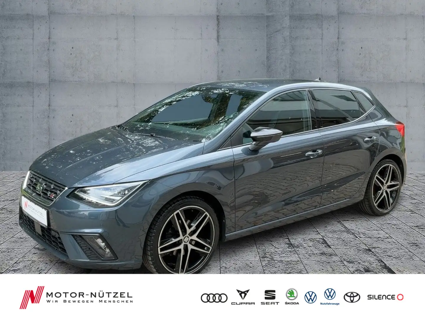 SEAT Ibiza 1.0TSI DSG FR-LINE LED+NAV+ACC+SHZ+PDC+RFK Grau - 1