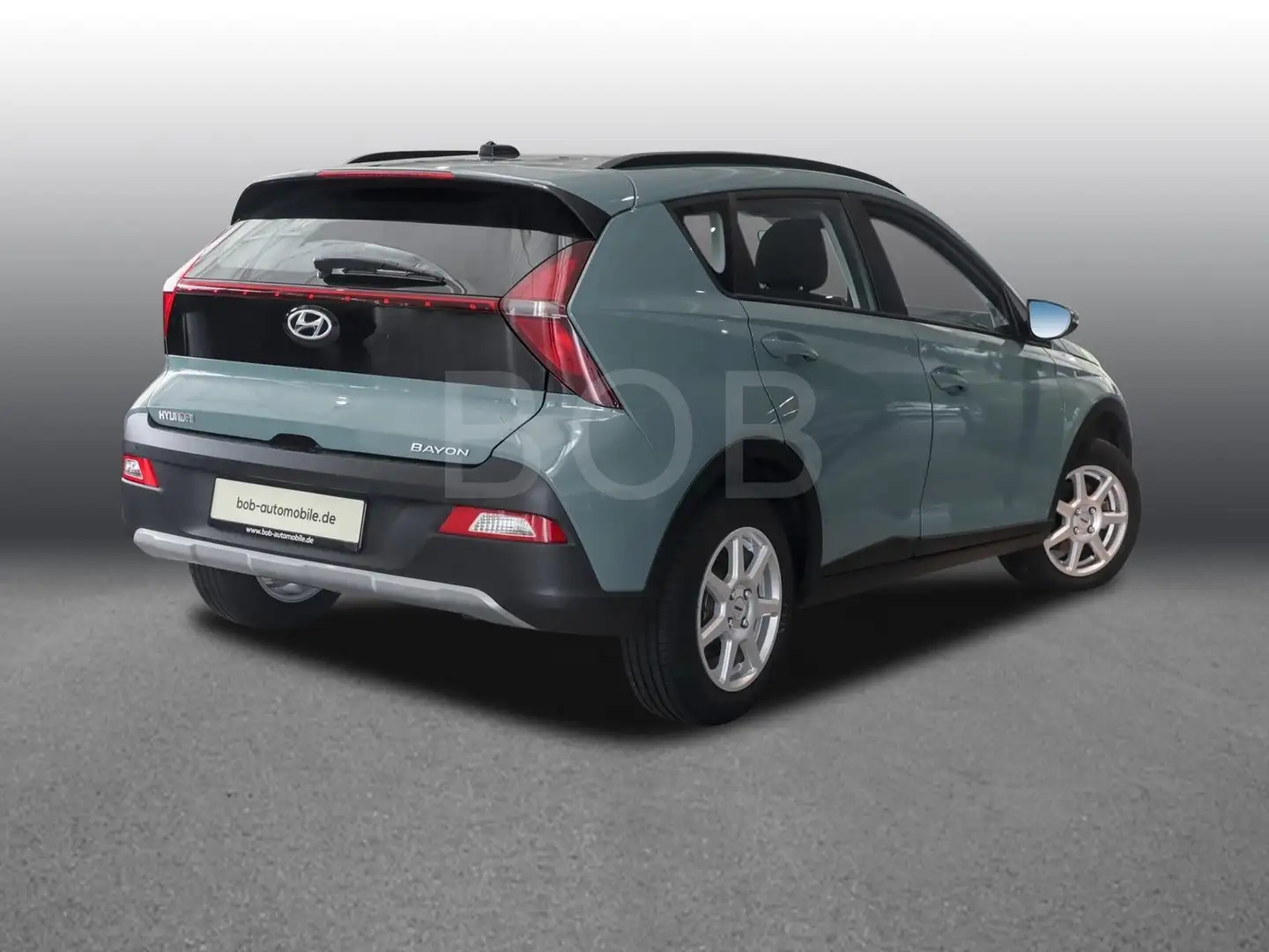 Hyundai BAYON 1.2 Pure PDC KLIMA ALU MFL DAB SPURHALTE Grün - 2