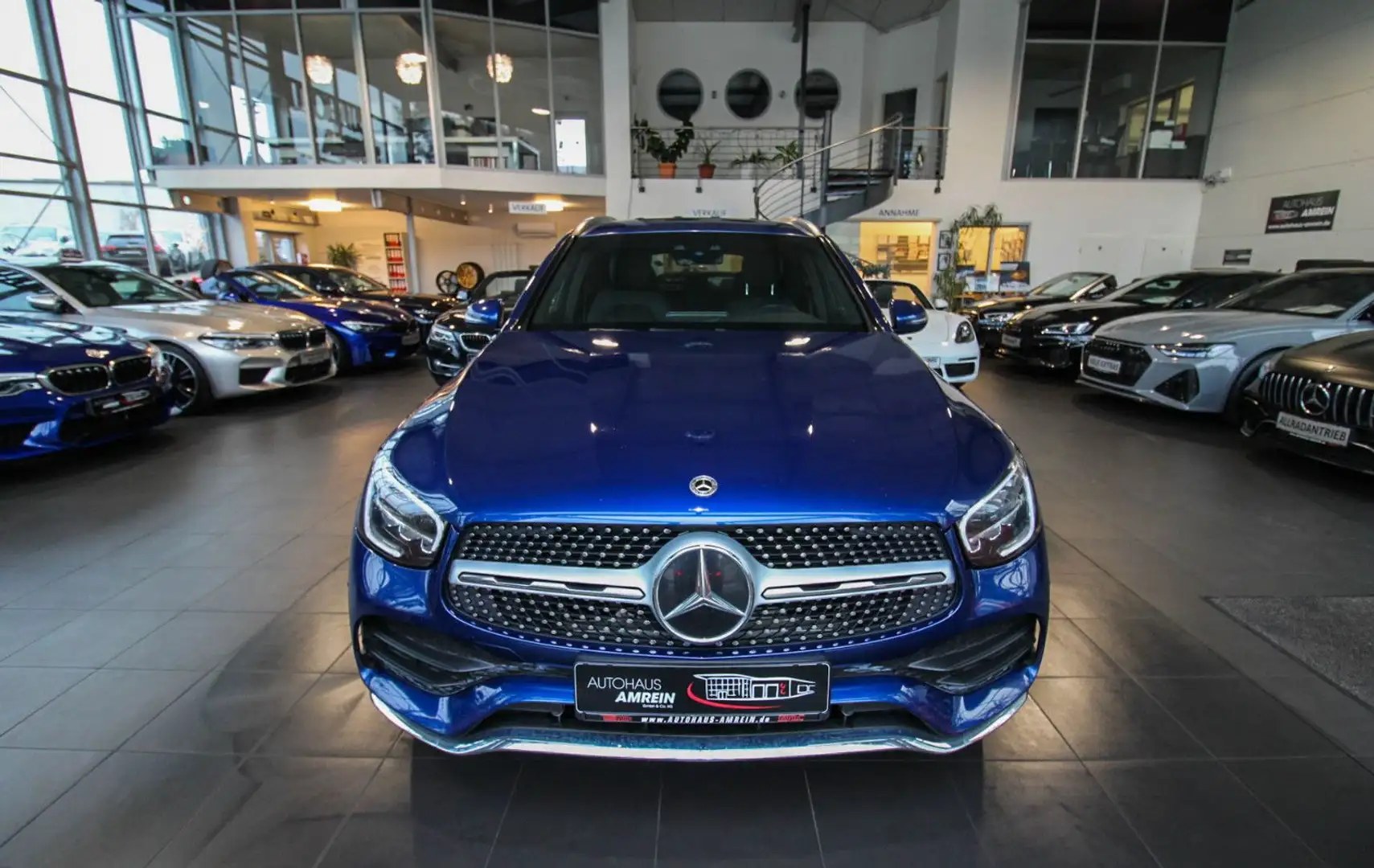 Mercedes-Benz GLC 400 d 4MATIC AMG Line/Burmester®/Keyless/LED Blauw - 2