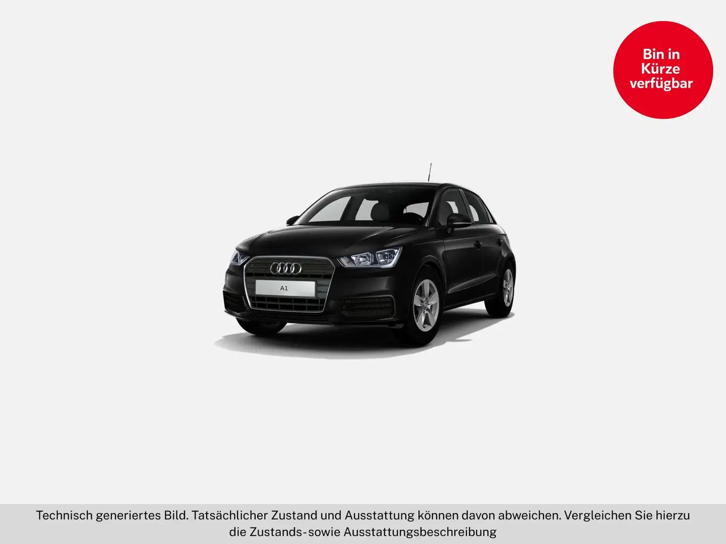 Audi A1 Sportback 1.0 TFSI S-Line+LM+PDC+SHZ+AUT Schwarz - 2
