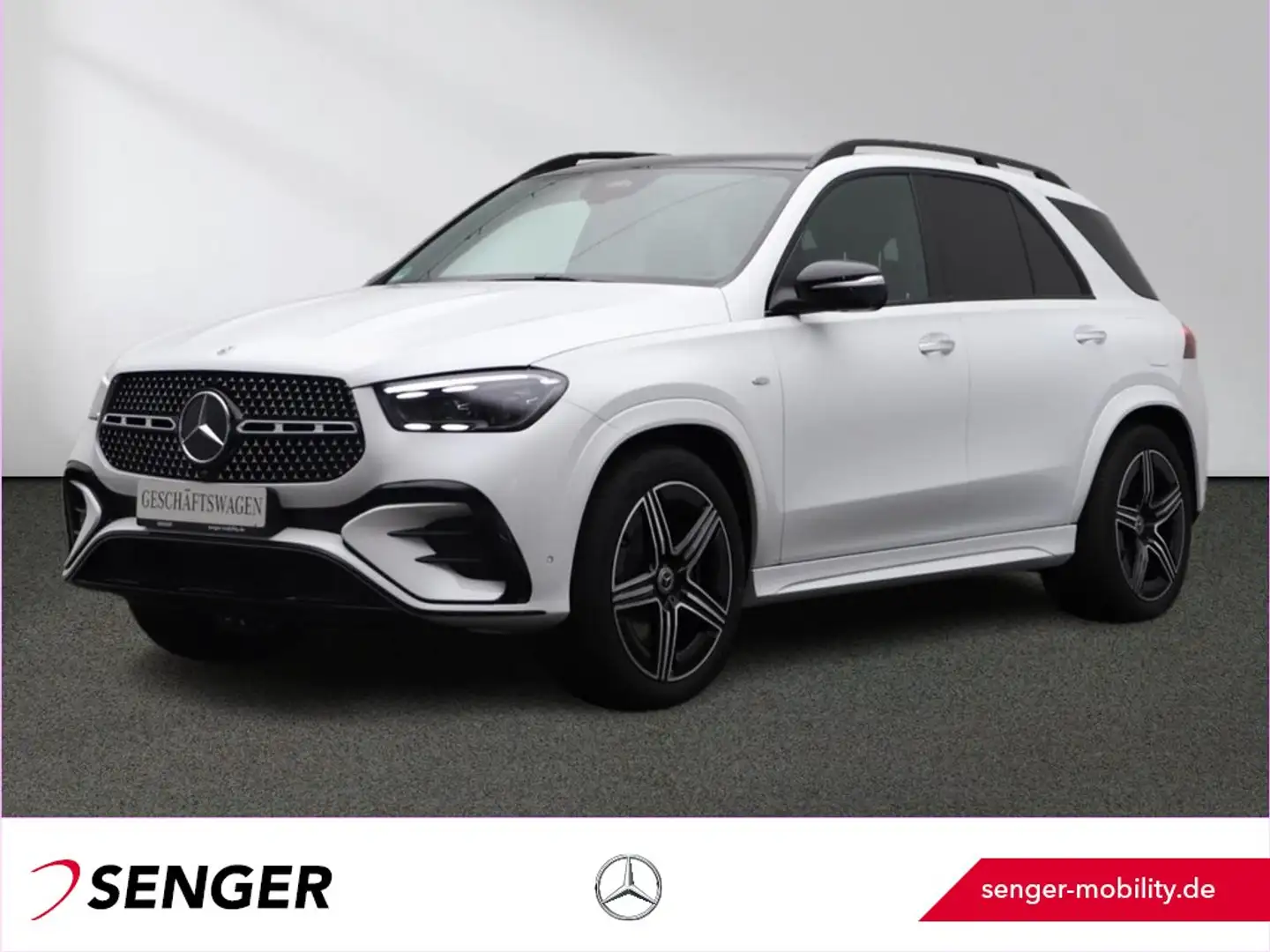 Mercedes-Benz GLE 350 de 4M AMG Night Panorama Airmatic AHK Weiß - 1