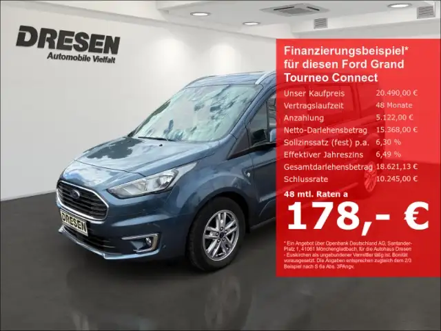 Ford Grand Tourneo 1.5 TDCi 105PS Titanium/Kamera/DAB+